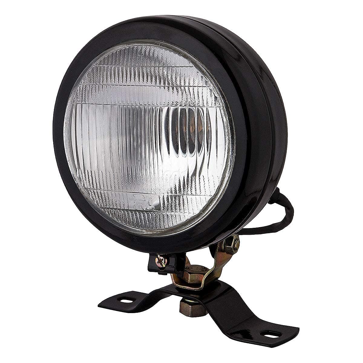 ALL PARTS SOURCE APSMOTIV Black Work Light Plough Lamp with Switch | 12V Tractor Headlight for Mahindra, Massey Ferguson & Universal Tractors | LED Work Light for Agriculture Vehicles