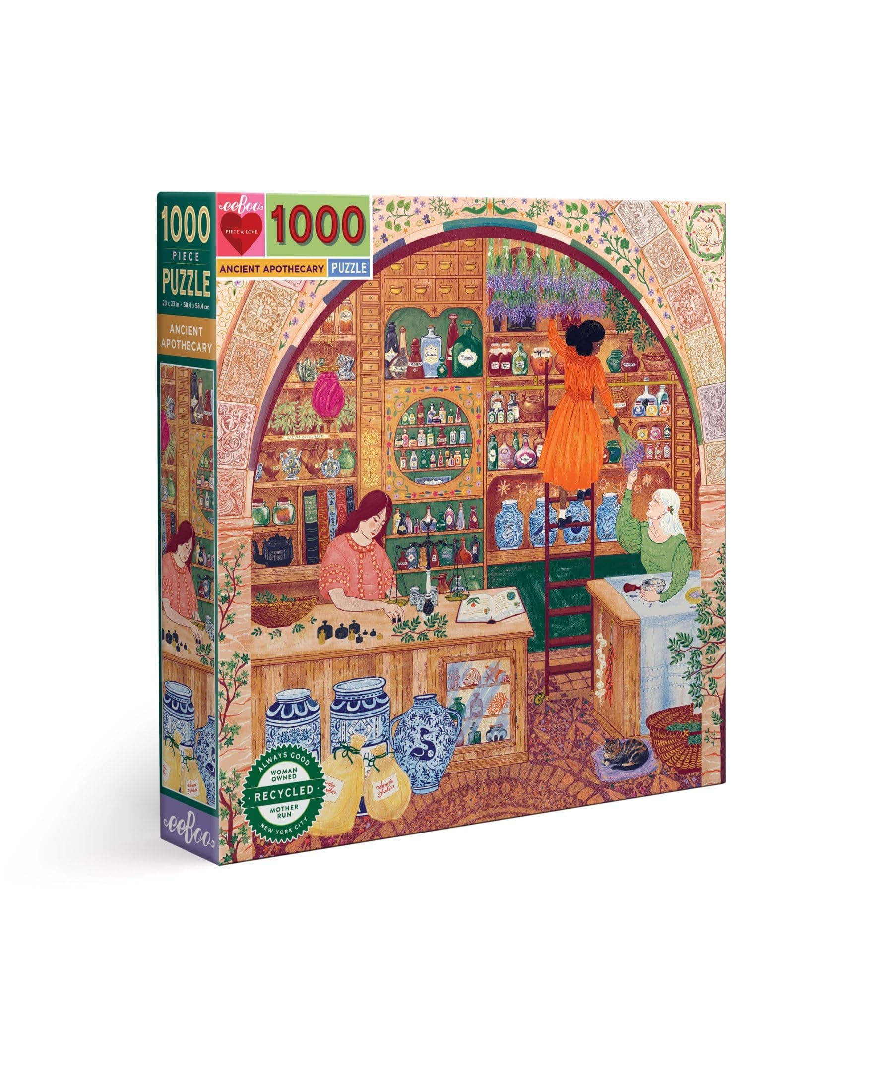 eeBoo - Puzzle 1000pcs Ancient Apothecary