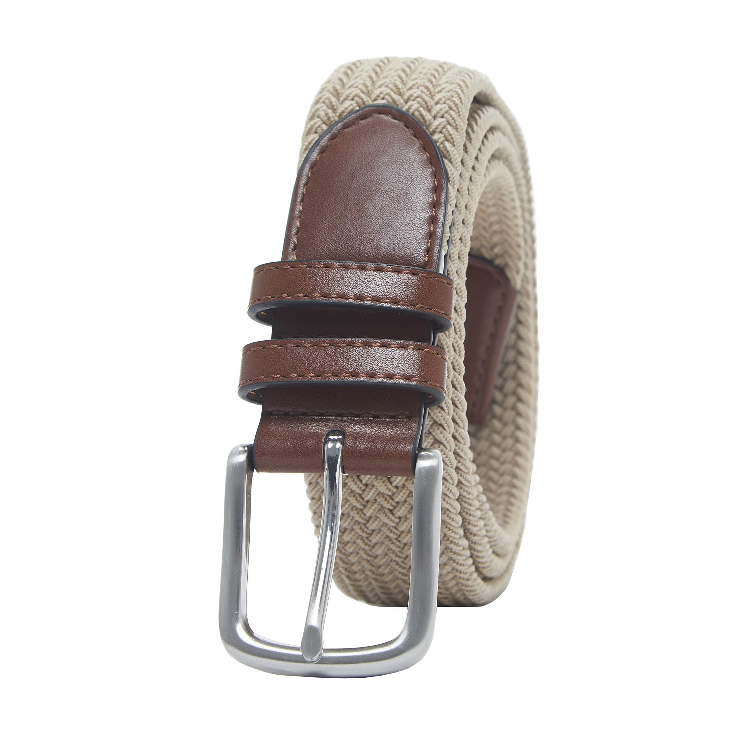 Men's Big-Tall Stretch Woven Braid Belt