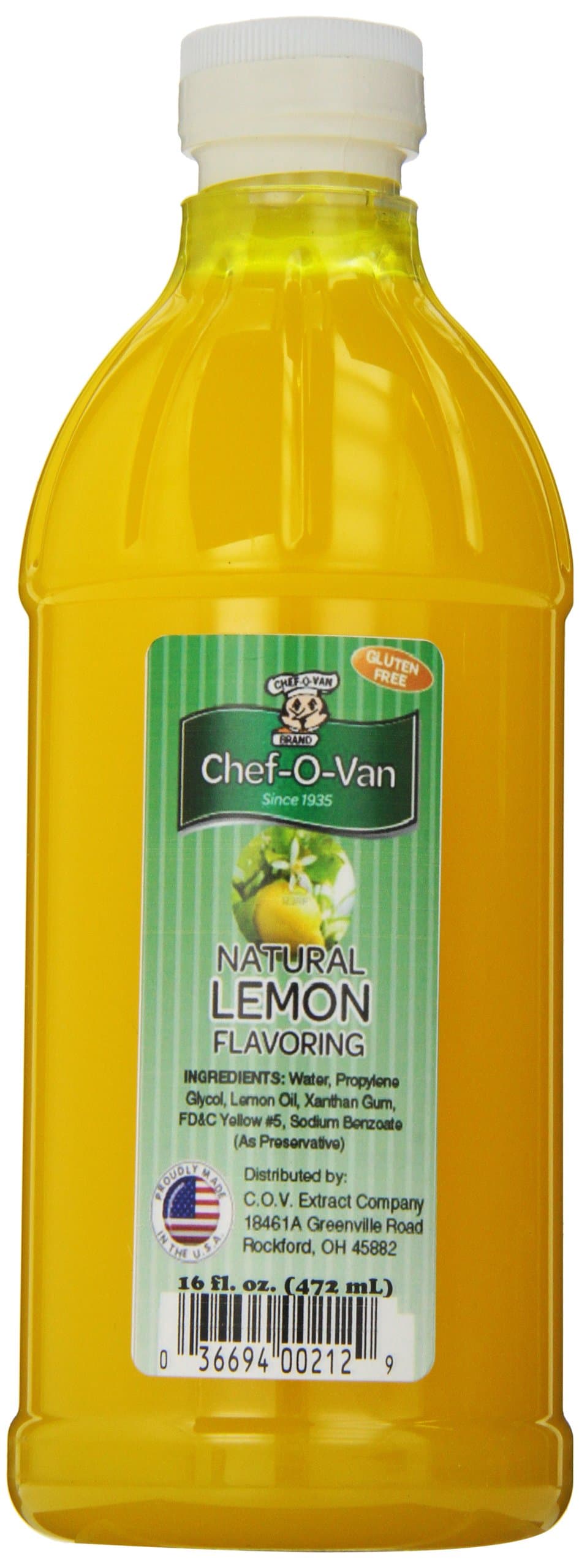 Chef O VanLemon Flavor, Natural 16 Oz
