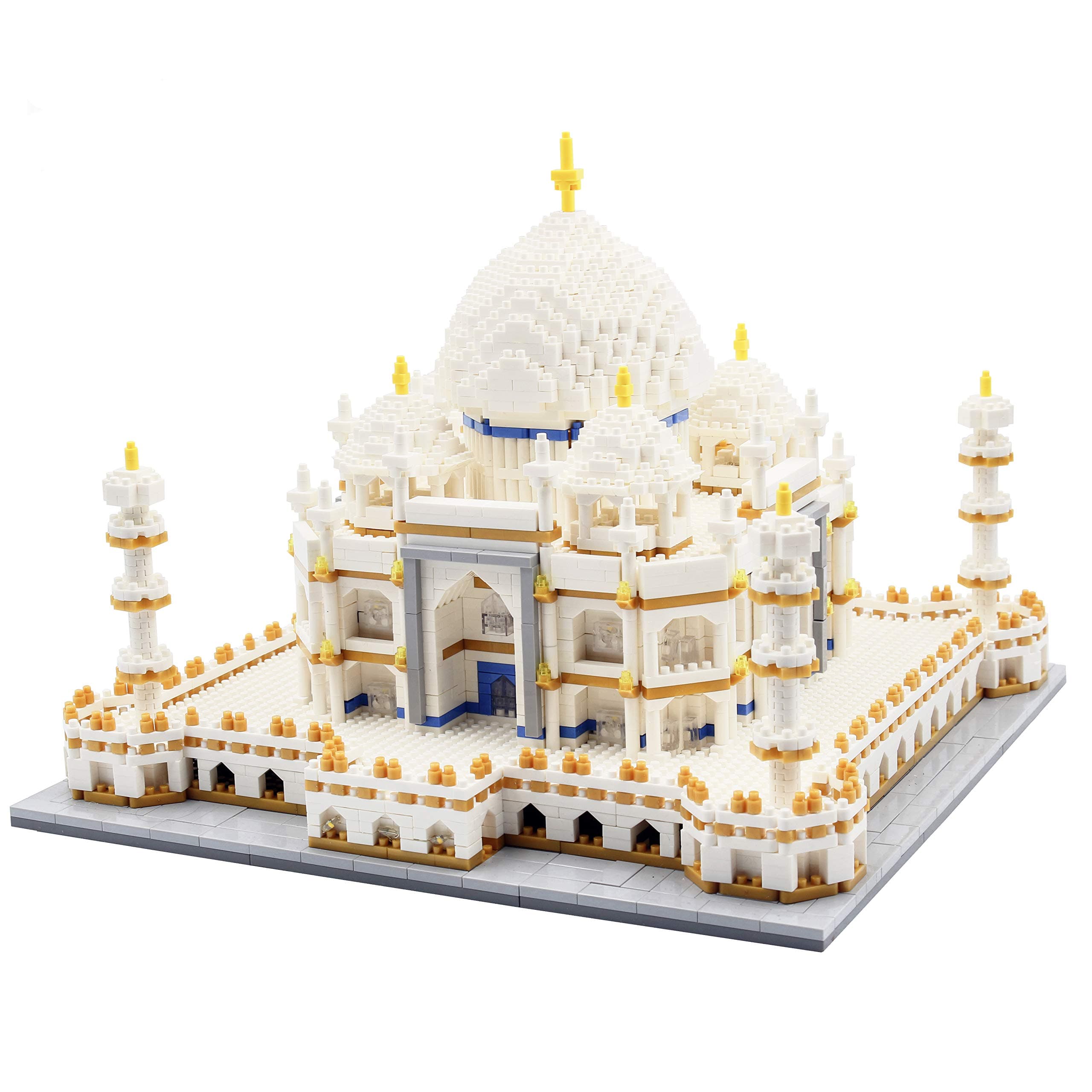 Micro Mini Blocks Taj Mahal Building and Architecture Model Set,(4000Pieces) Toys Gifts for Kid and Adult