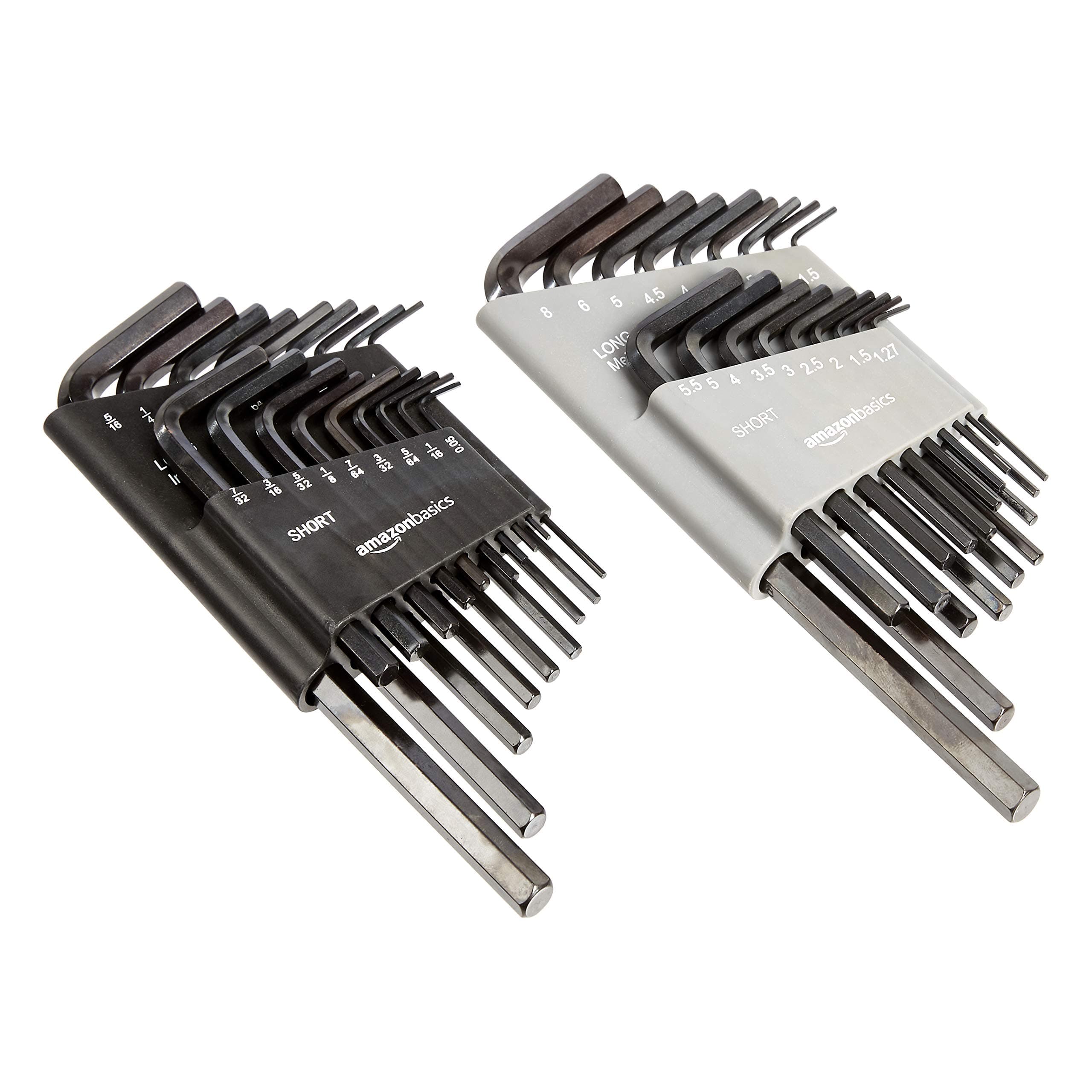 - 36-Piece Allen Wrench/Hex Key Set - Inch/SAE and Metric