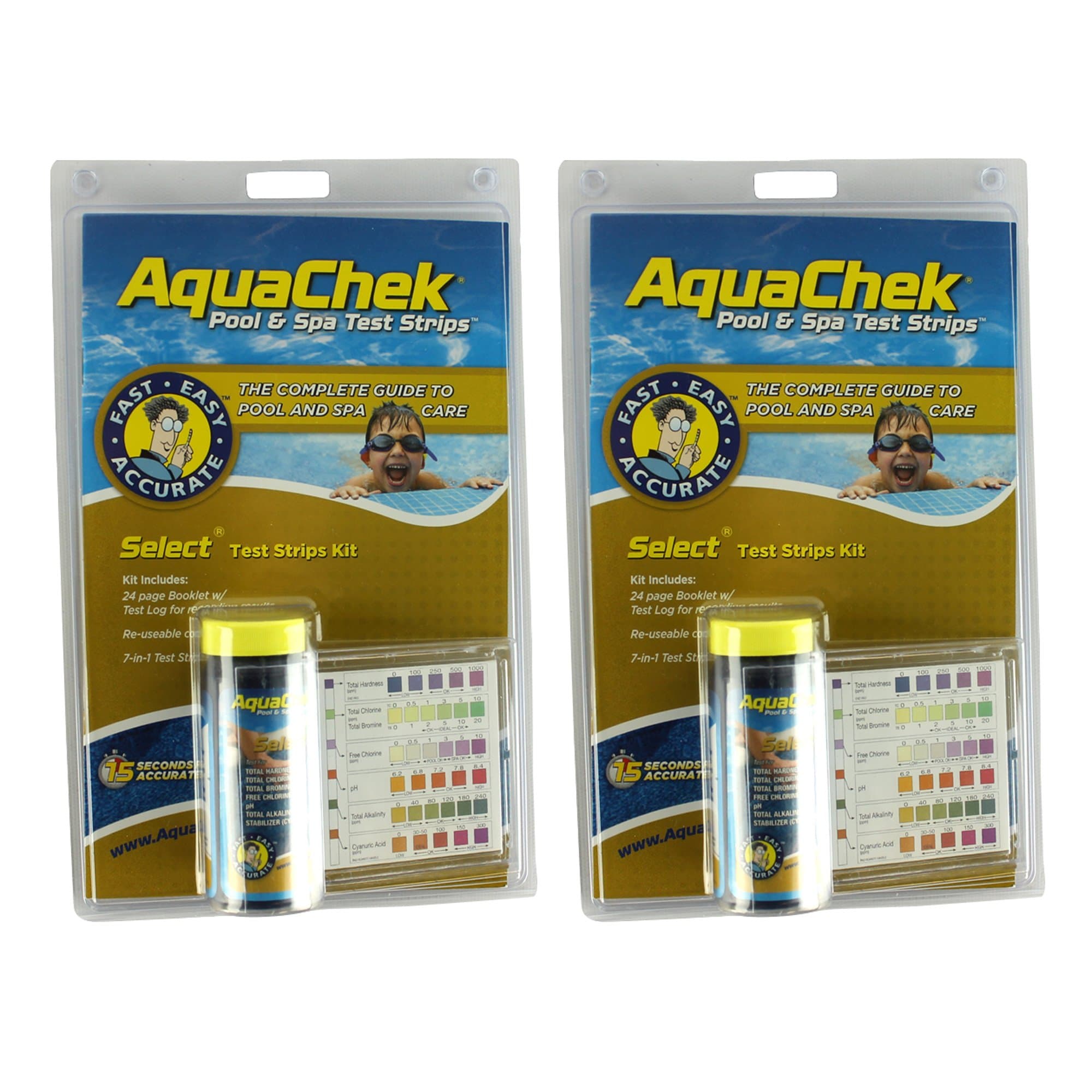 541604-02 Select 7-in-1 Test Strips Kit (2 Pack)