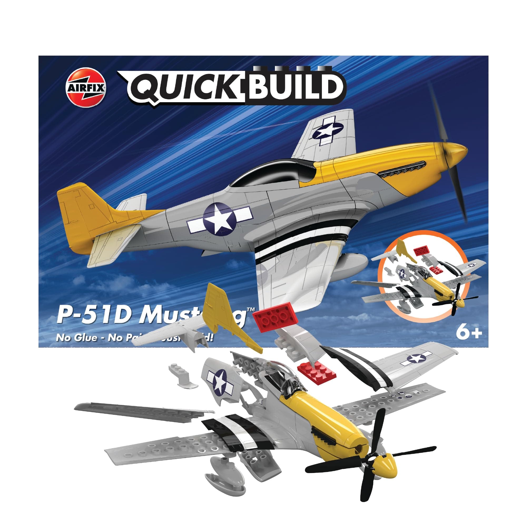 P-51D Mustang Quickbuild Set