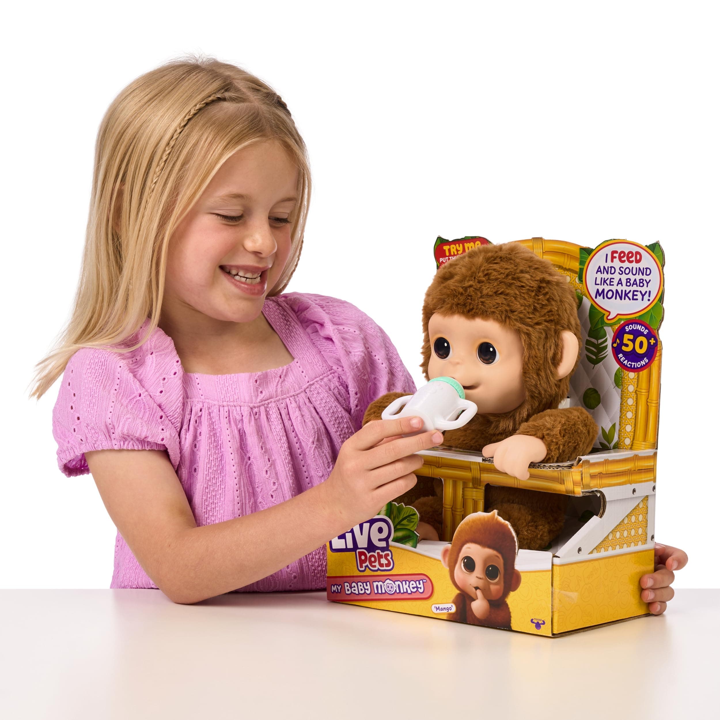 Little Live Pets - My Baby Monkey Mango (26558)