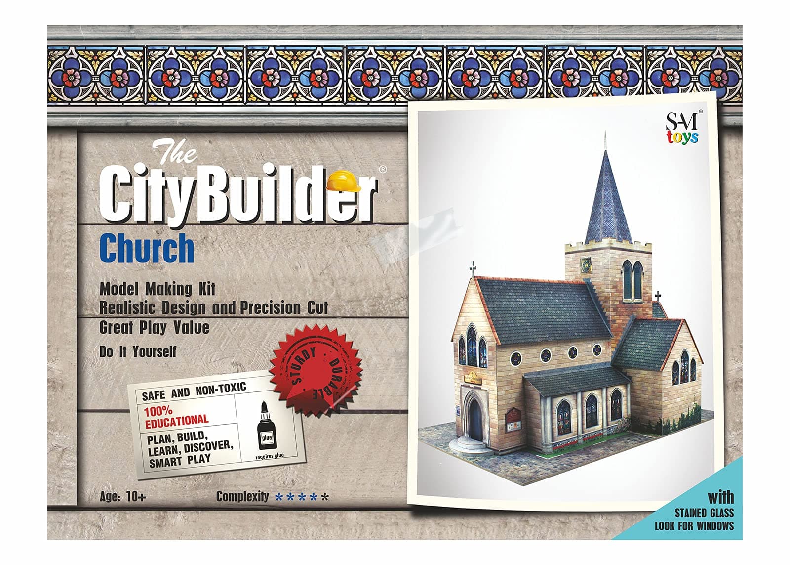 Church Model Making Kit 1:43 Scale (7mm) O Gauge