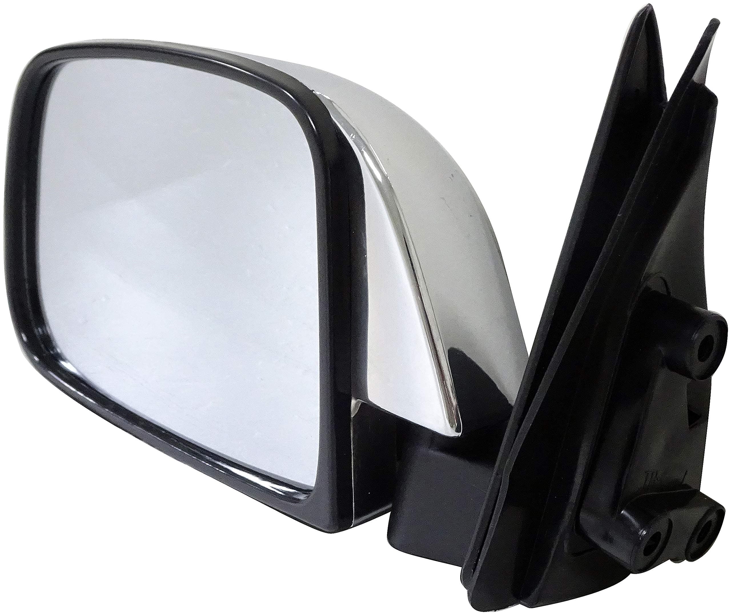 Dorman 955-210 Driver Side Manual Door Mirror - Folding Compatible with Select Toyota Models, Chrome