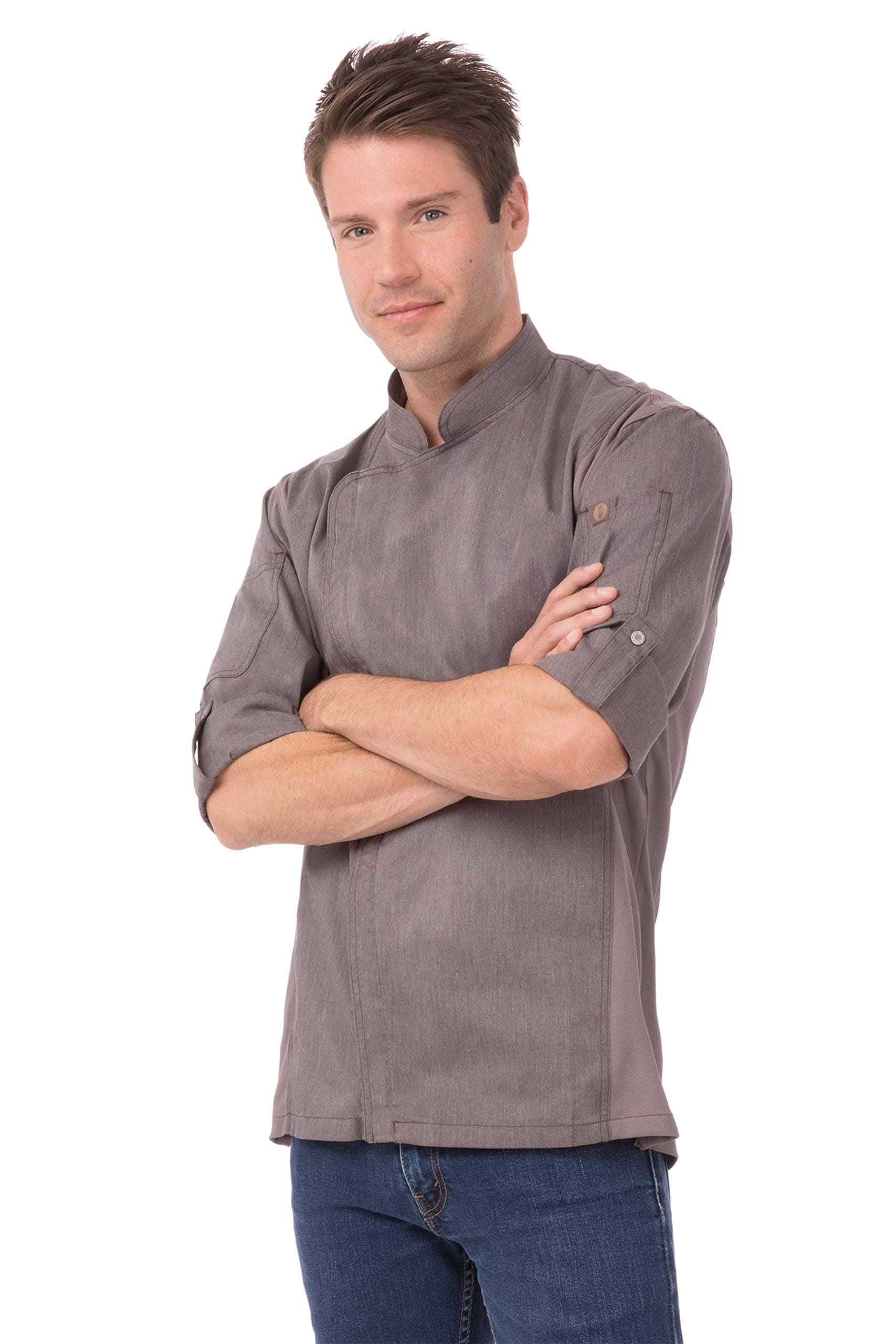 Chef Works Men's Hartford Cool Vent Chef Coat