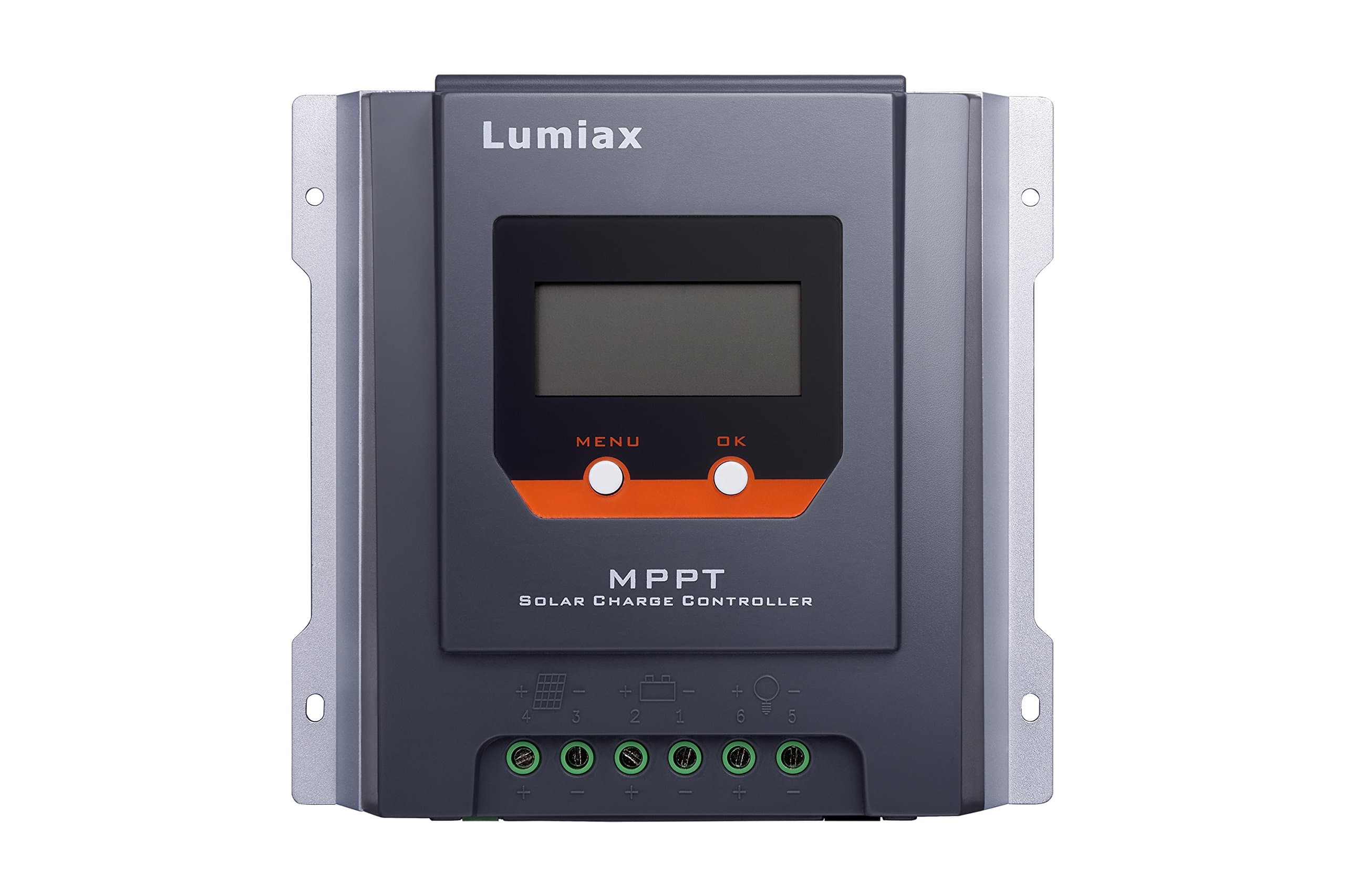 Lumiax 30A MPPT 12V 24V Solar Charge Controller LCD Display RS485 for Solar System