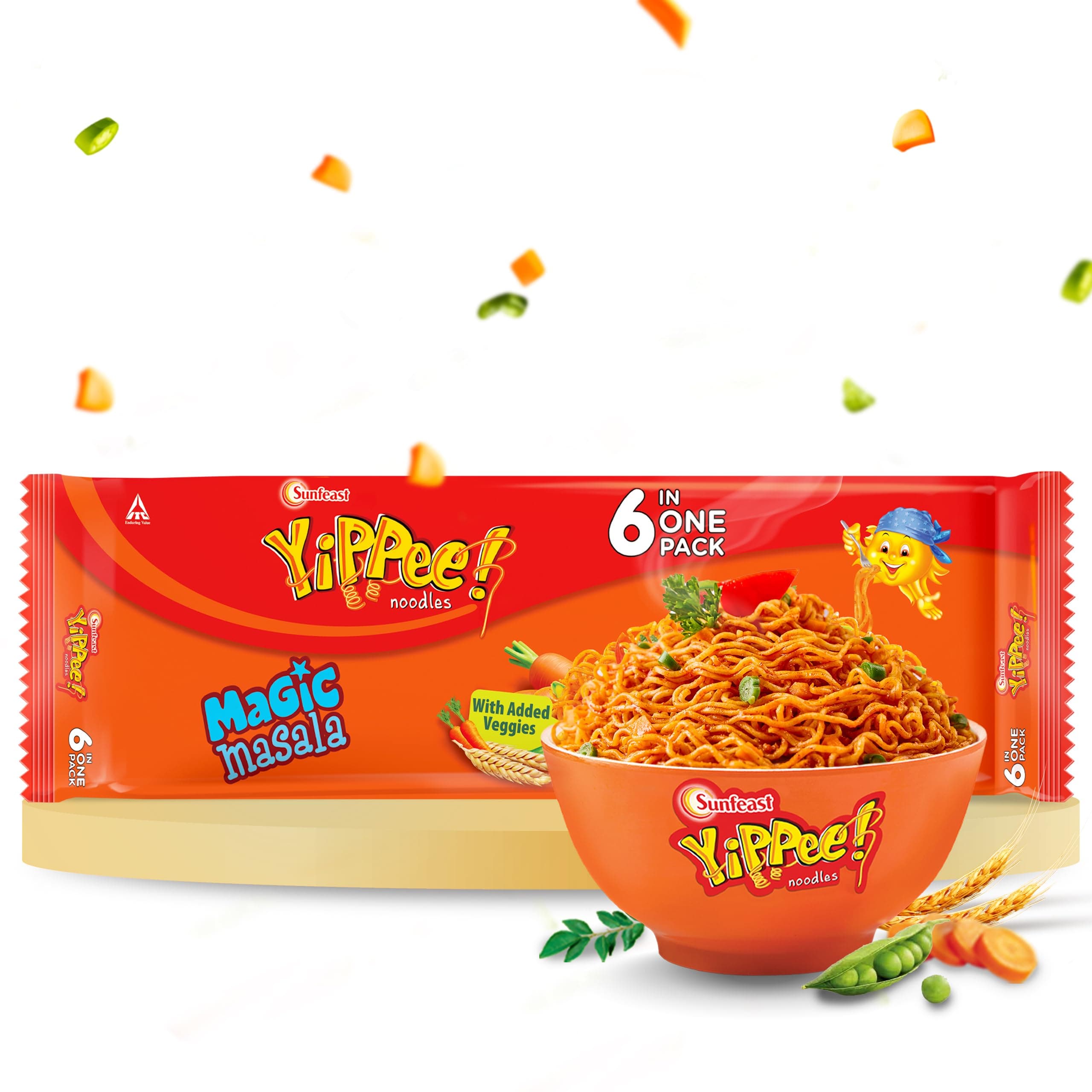 Sunfeast Yippee Noodles, Magic Masala, 360 g