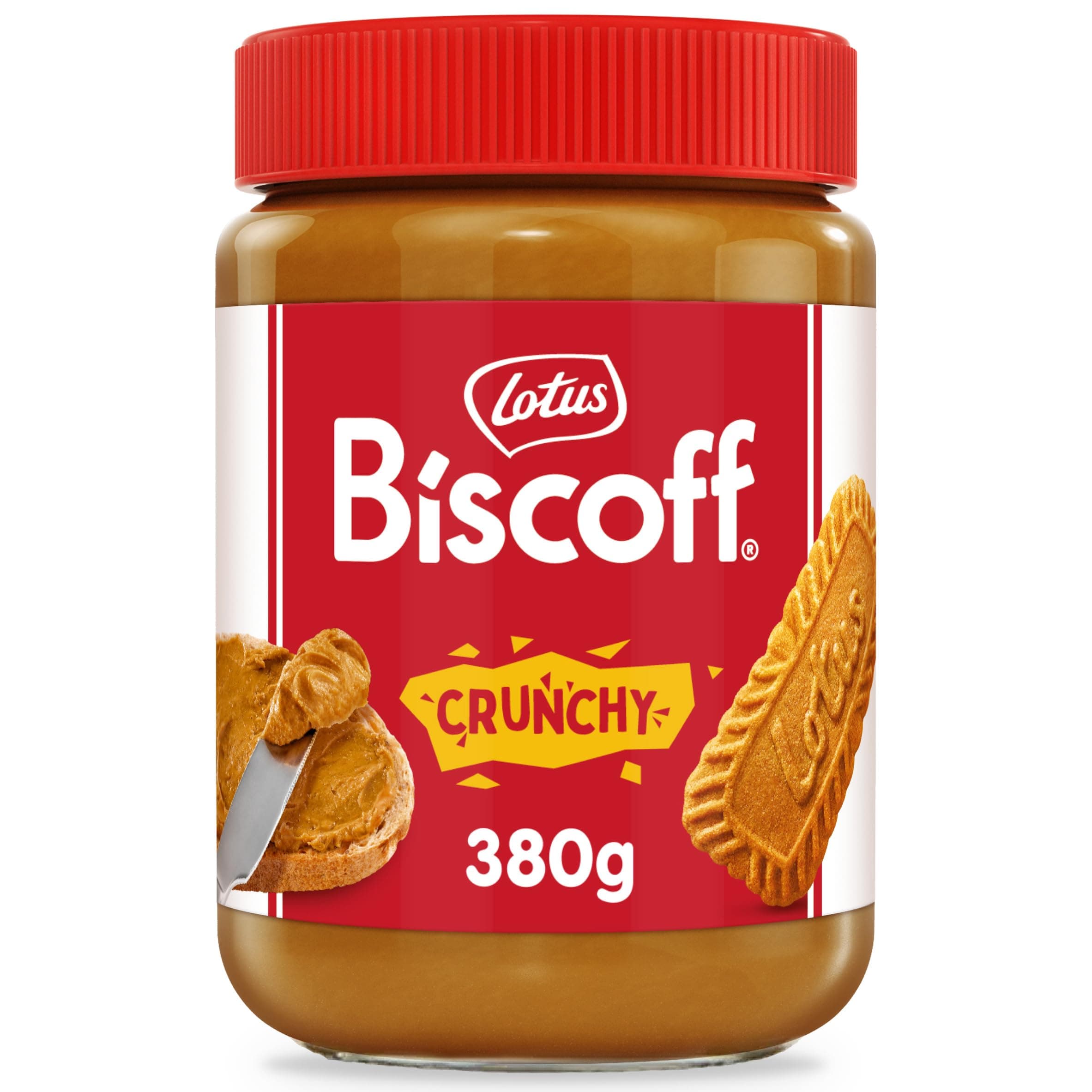 Lotus Biscoff Crunchy Biscuit Spread, 380g