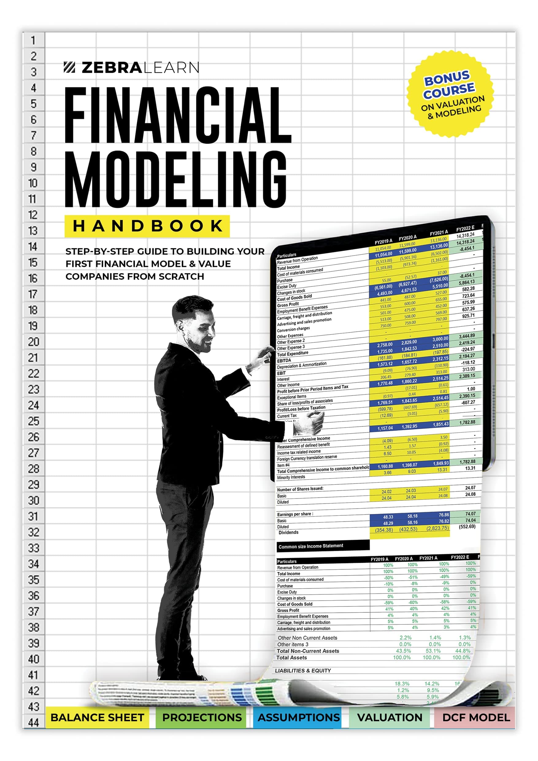 - Financial Modeling Handbook - The Step-by-Step Guide to Building your First Financial Model & Value Companies from Scratch | For Investment Banking, Private Equity, VC | Zebra Learn Books
