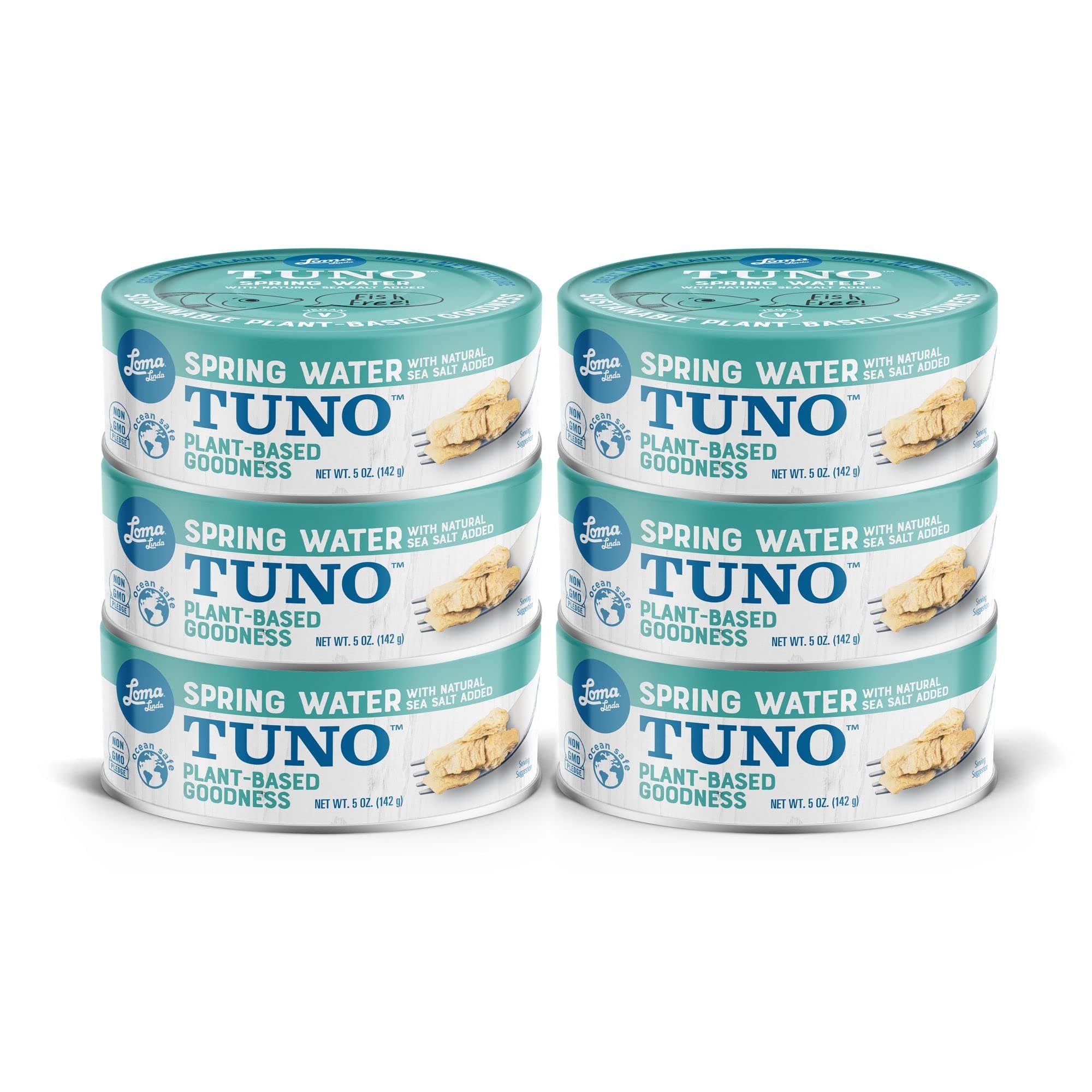 Tuno - Plant-Based (Spring Water, 6 Pack)