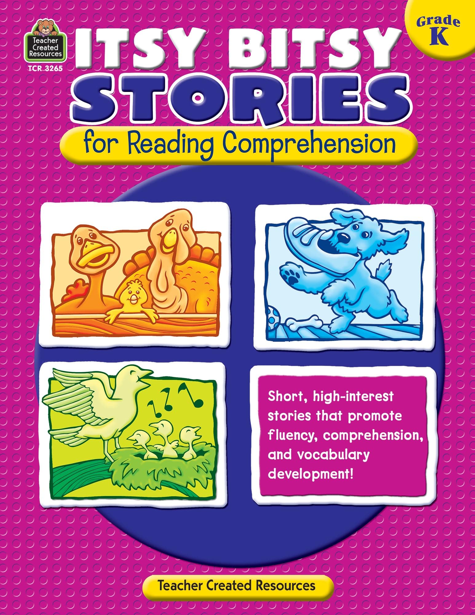 Itsy Bitsy Stories for Reading Comprehension Grade K