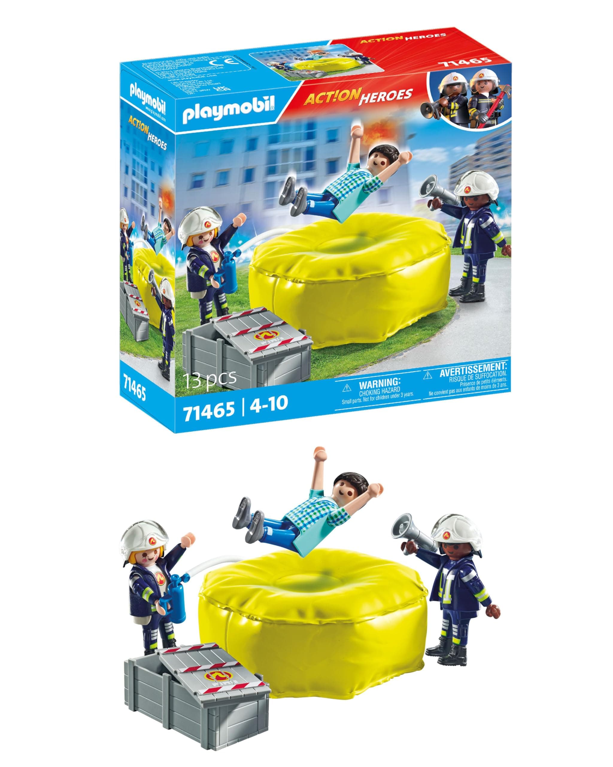 71465 Firefighters with Air Pillow