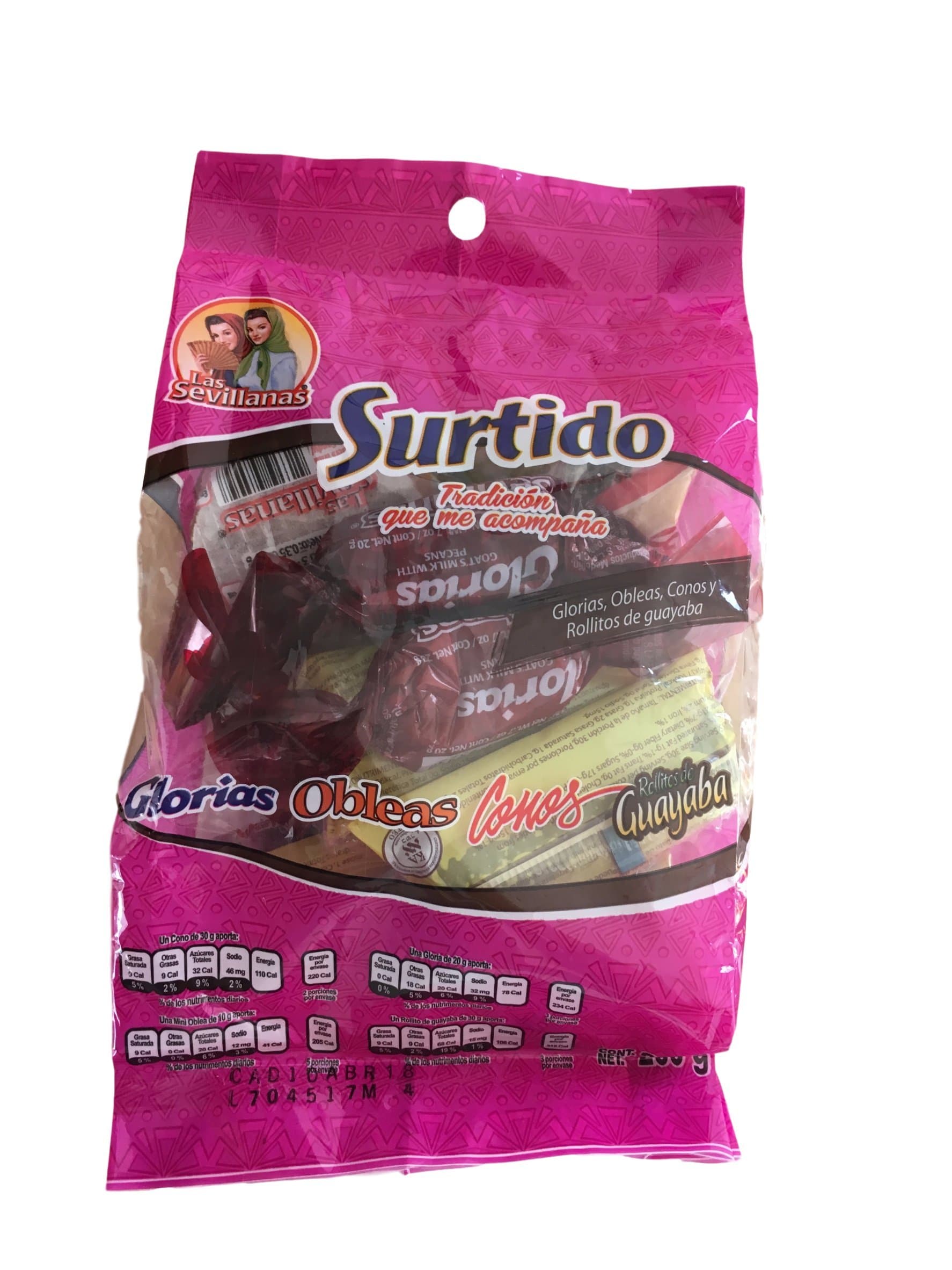 SEVILLANAS - Surtido Mix Peg 9.17 oz