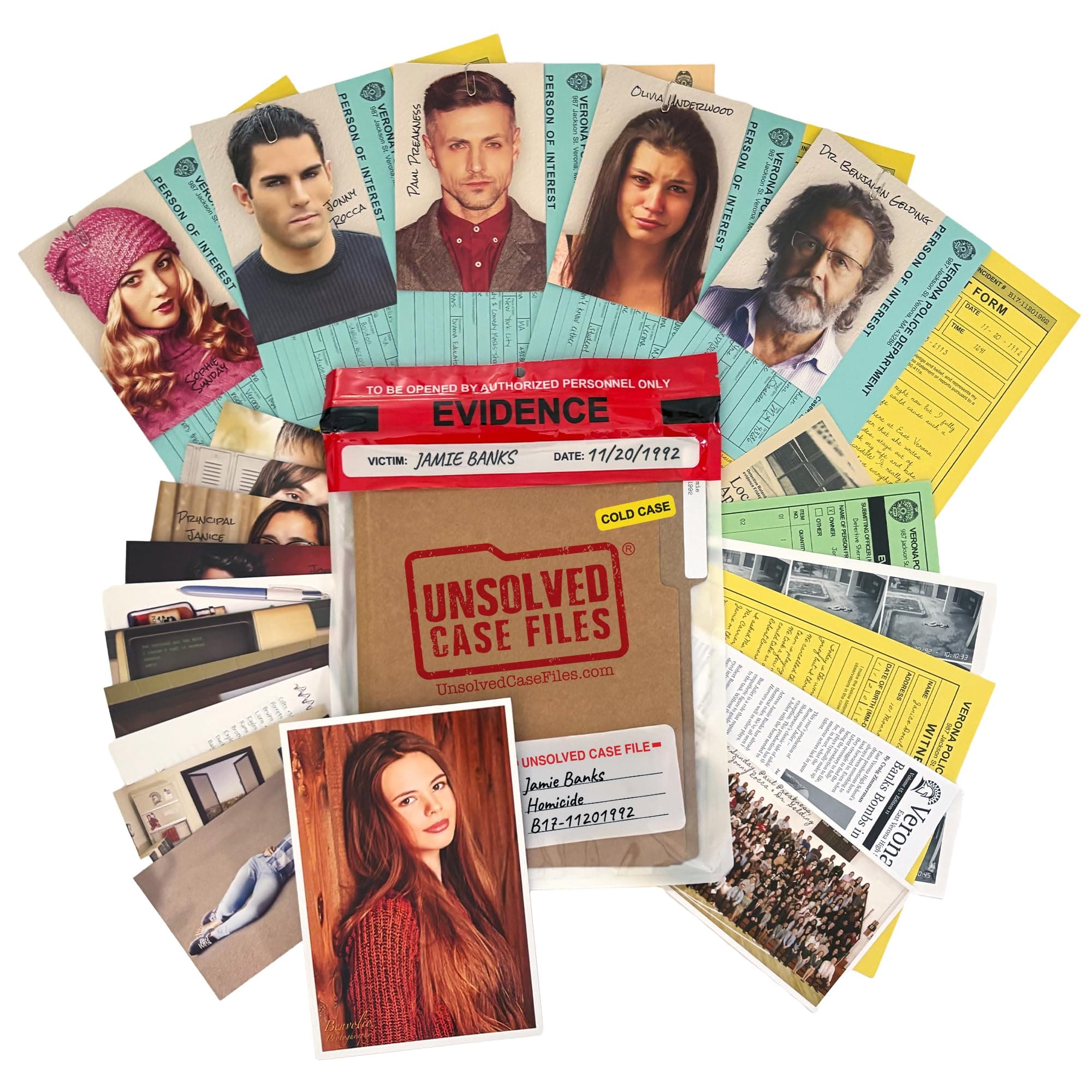 Banks, Jamie - Cold Case Murder Mystery Game | Can You Solve The Crime?