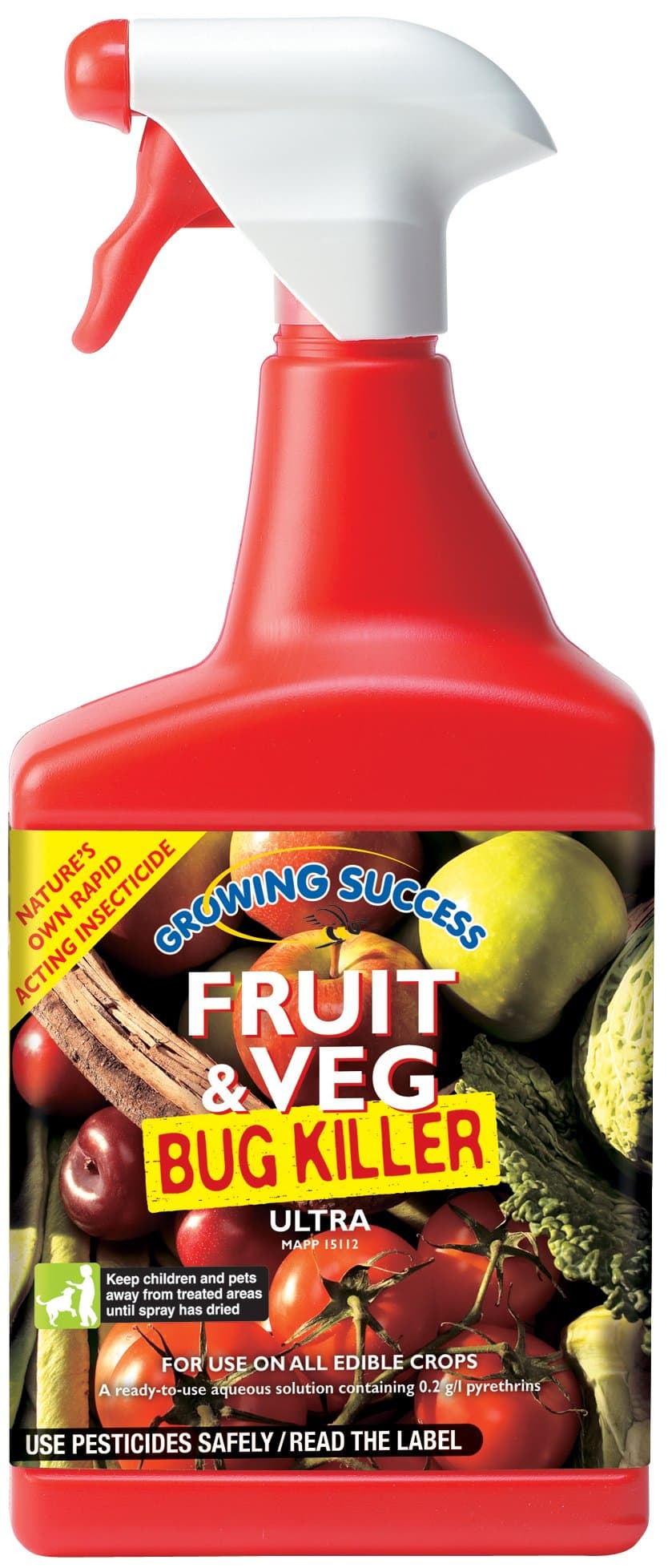 Growing Success Fruit & Veg Bug Killer 800ml Spray