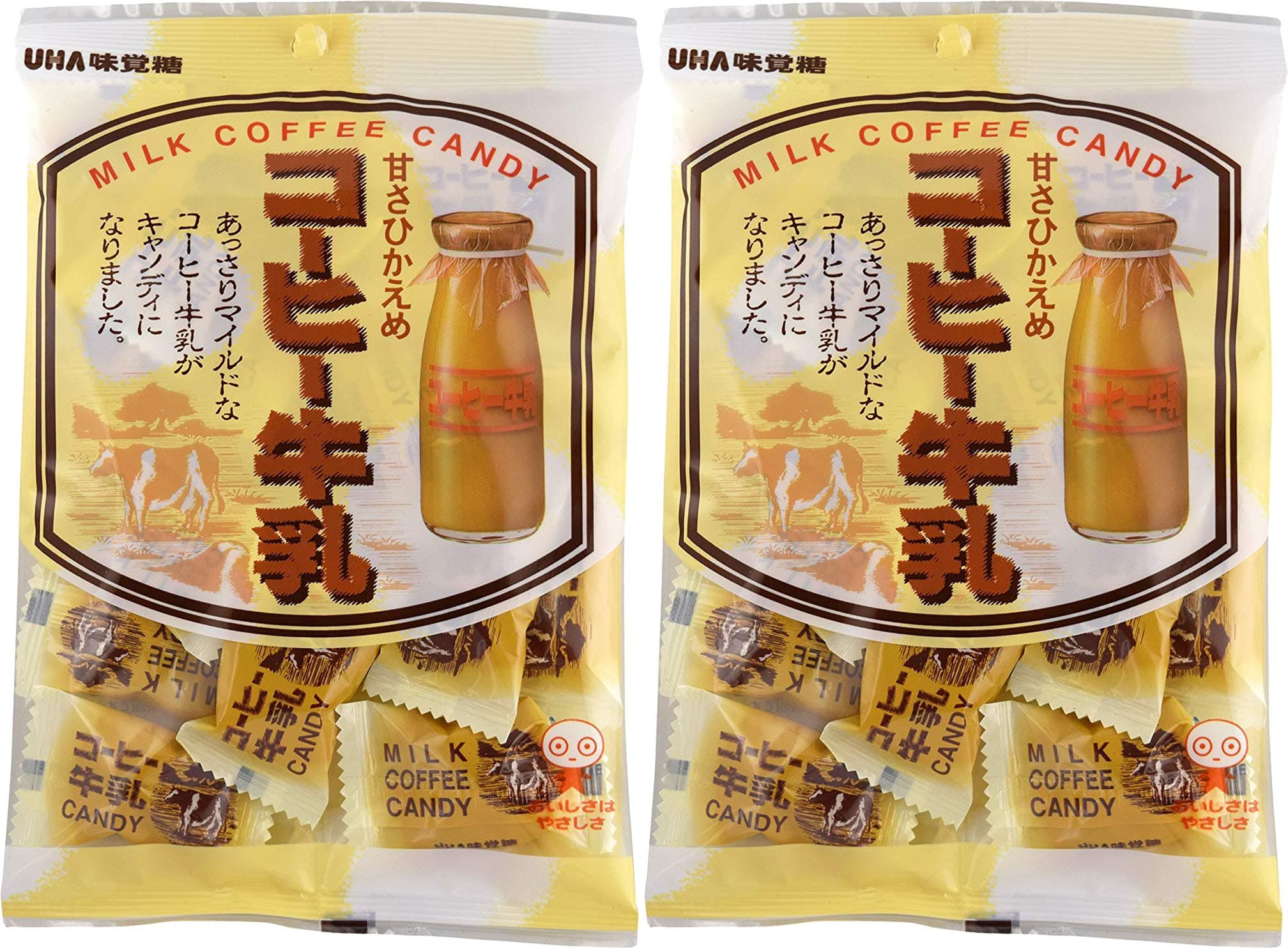 Mikakuto Milk Coffee Candy 3.66oz (2 Pack)