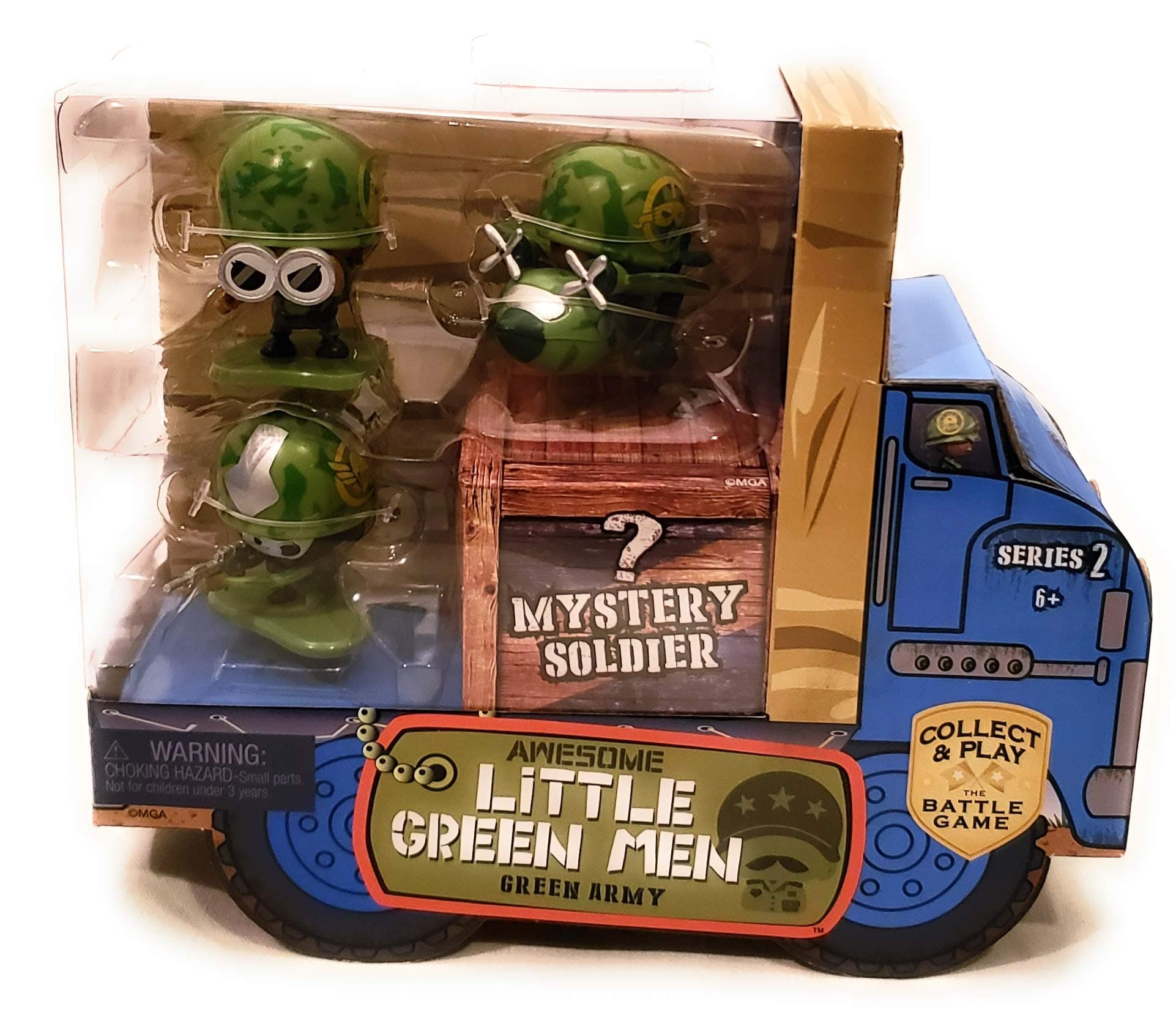 Awesome Little Green Men 4 pc Starter Pack Series 2- Green Army Action Figure