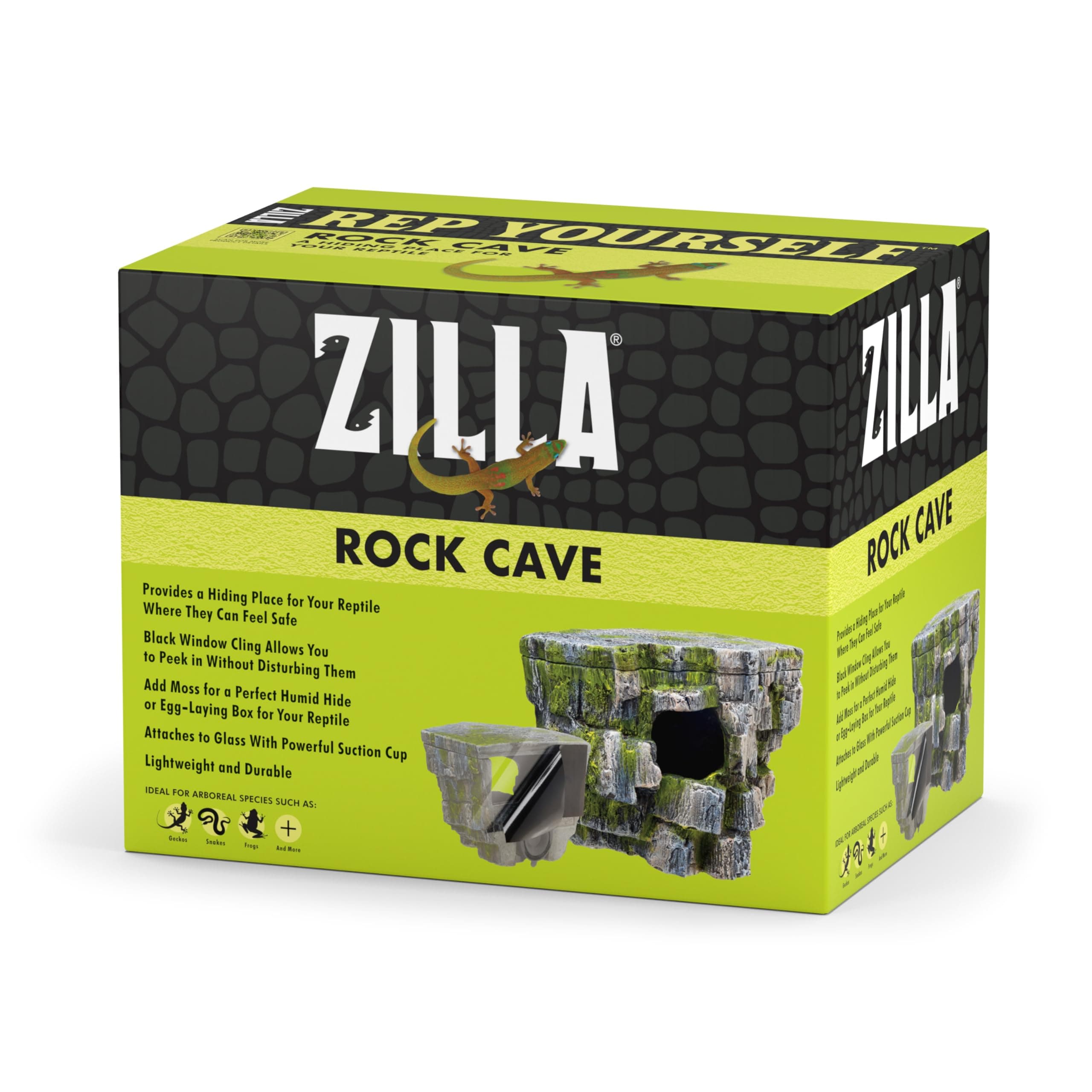 Vertical Décor Rock Cave 8.75 x 5.875 x 7.25",Grey