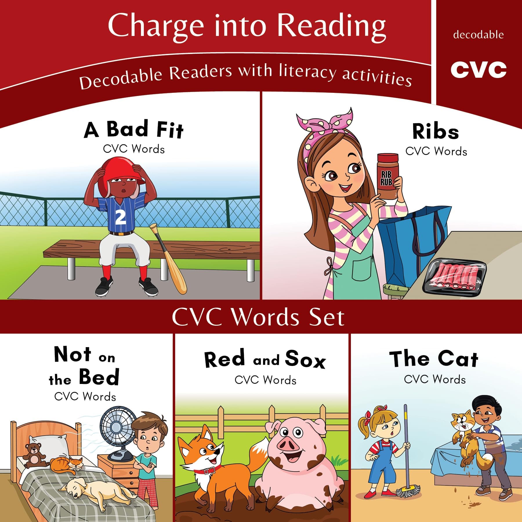 Stage 1.5: CVC Words