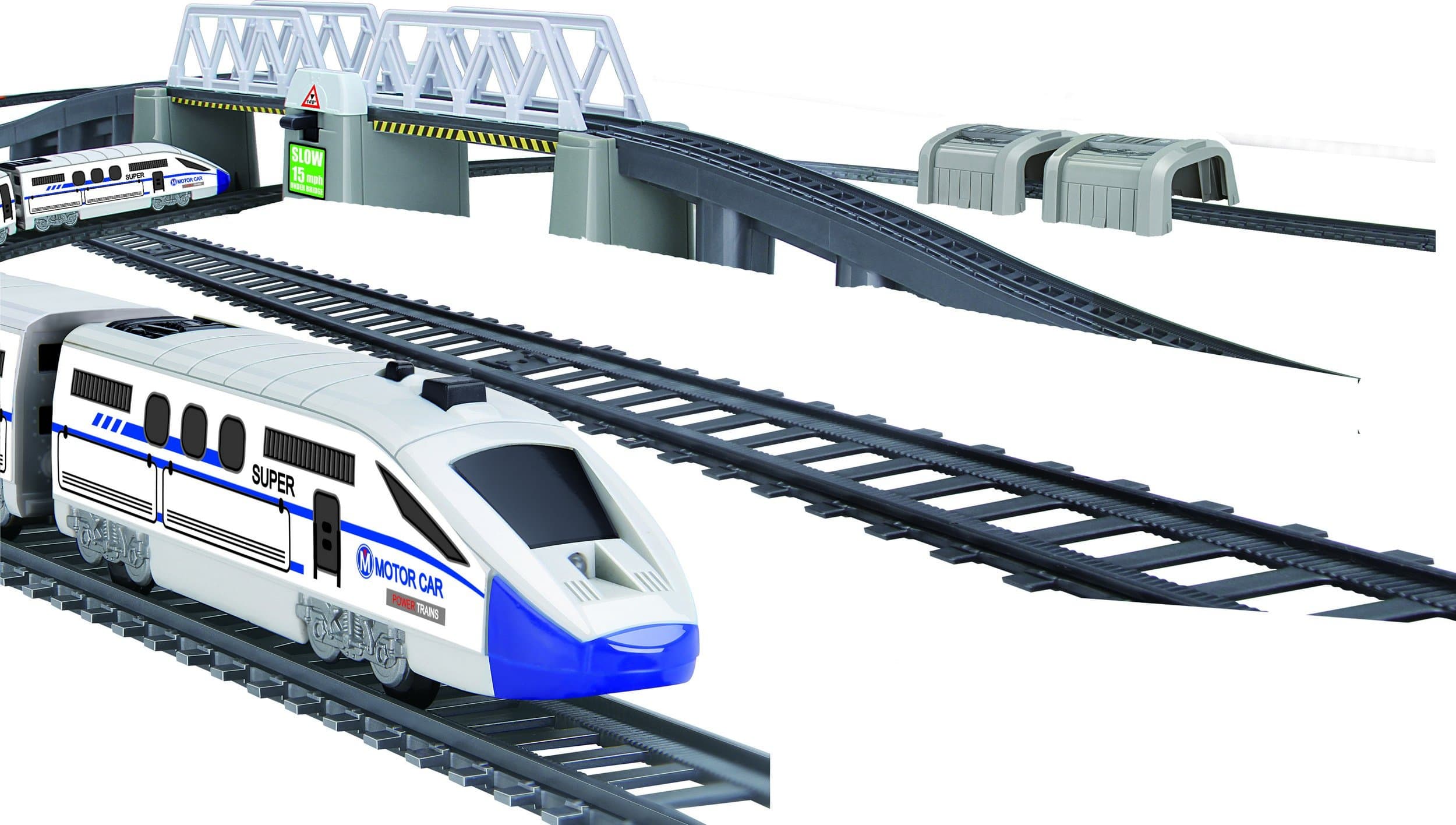 Power Train Turbos Train City Set, Multi Color