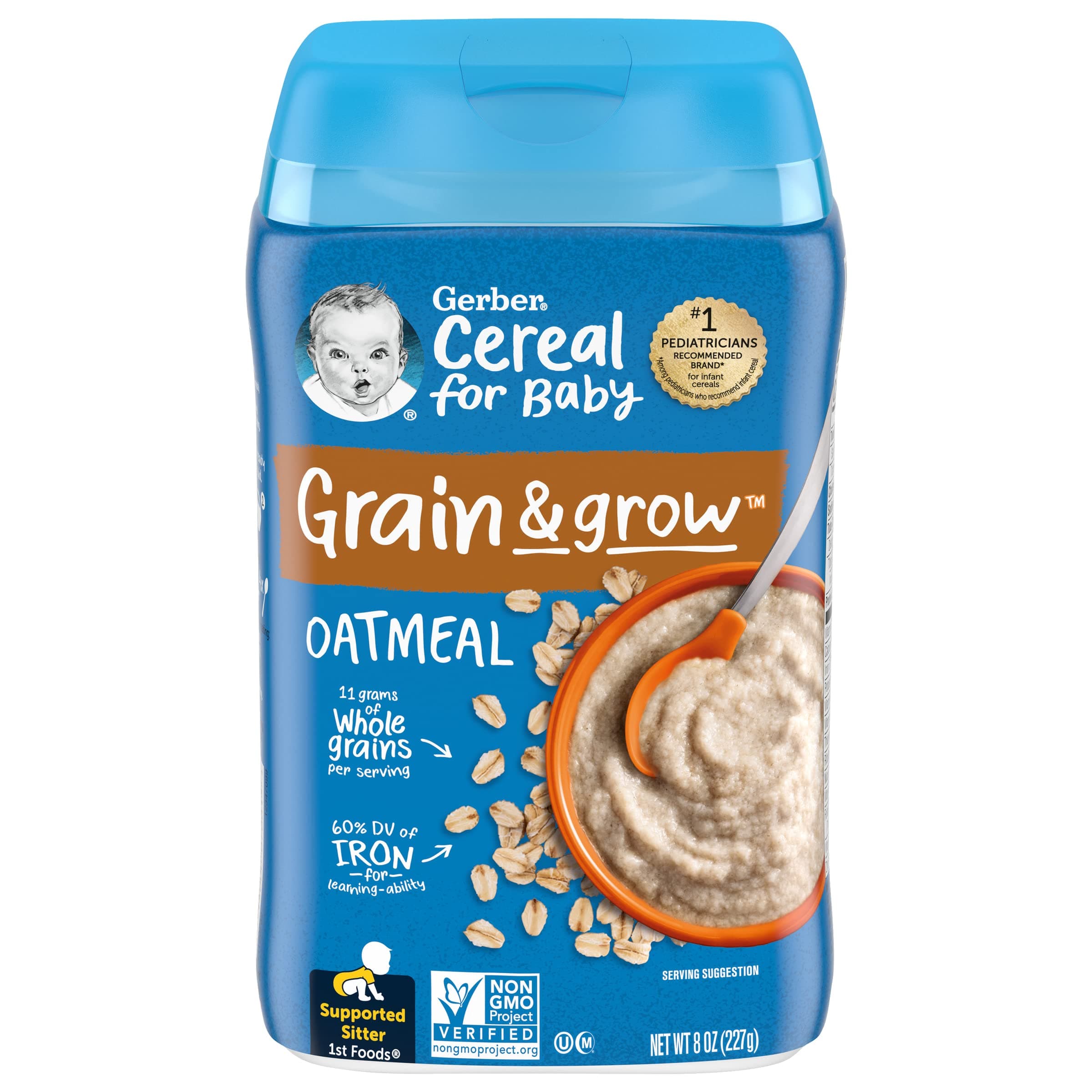 Gerber Baby Cereal Oatmeal, 8oz