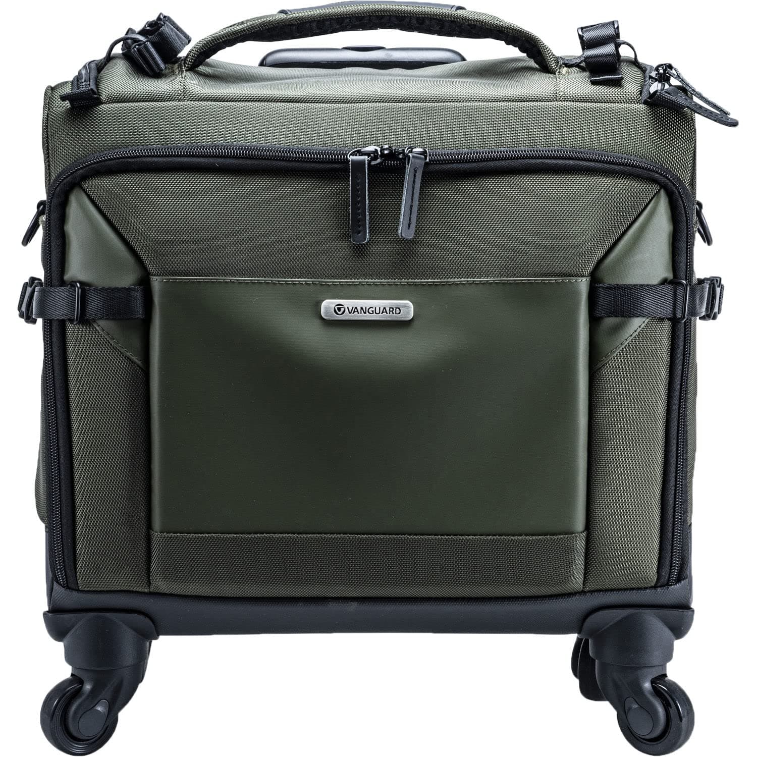 Vanguard VEO Select 42T Pilot Style Roller Case/Shoulder Bag - Green