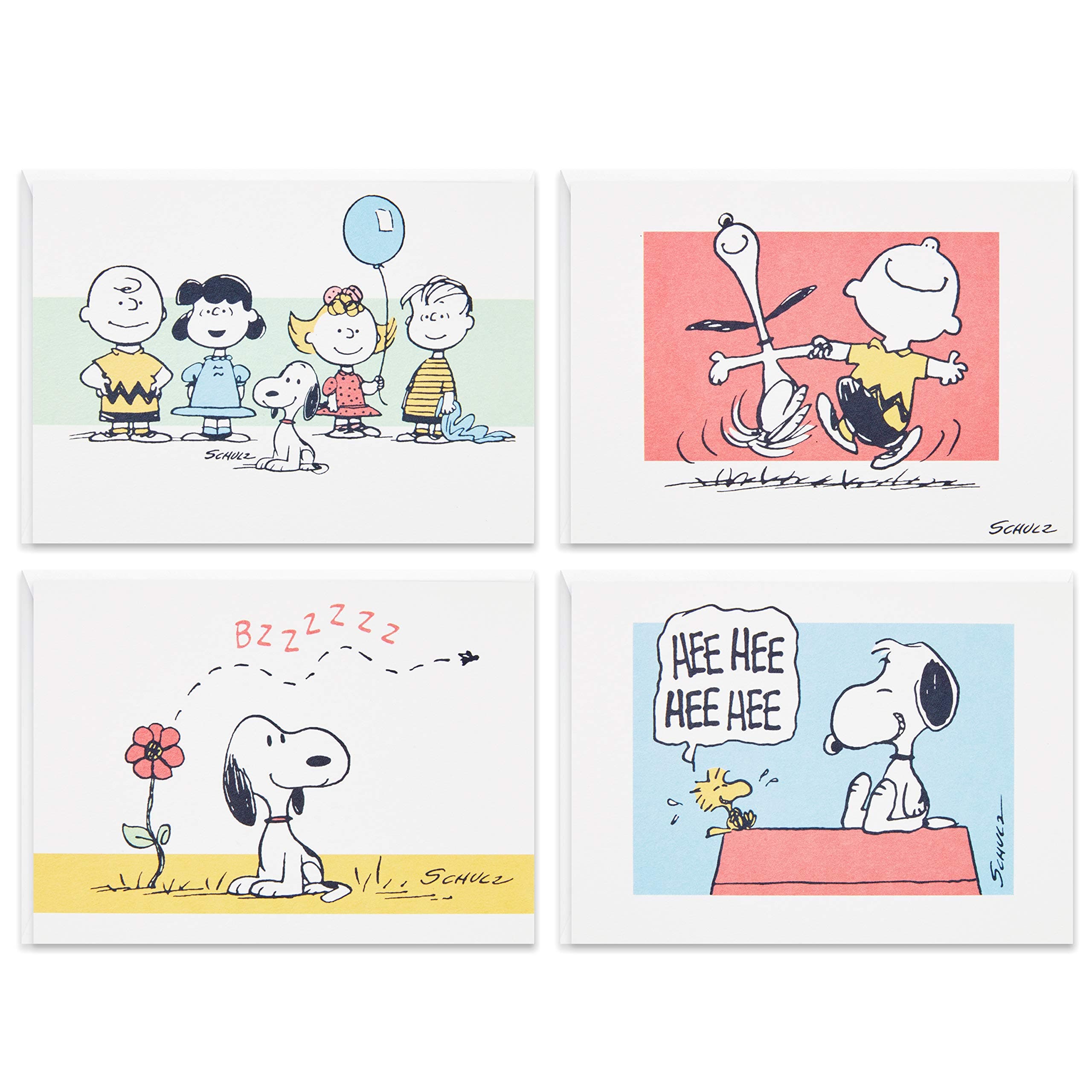 Peanuts Blank Cards Assortment, 70th Anniversary (40 Note Cards with Envelopes)