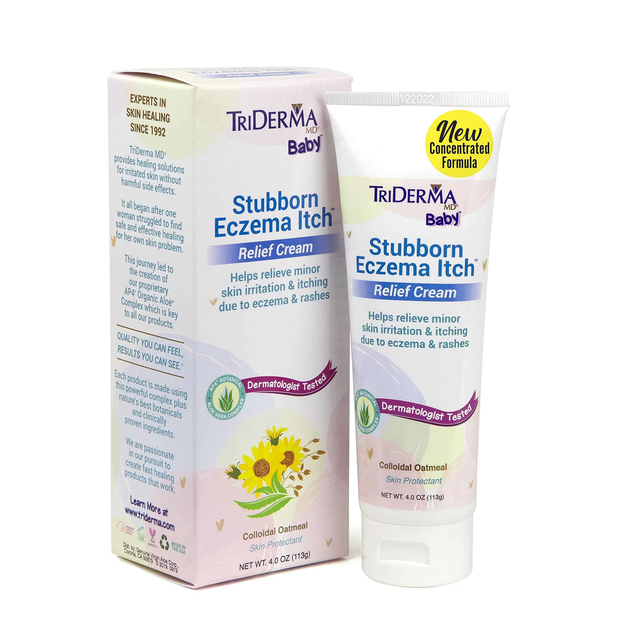 Stubborn Eczema Itch Relief Cream (4 oz)