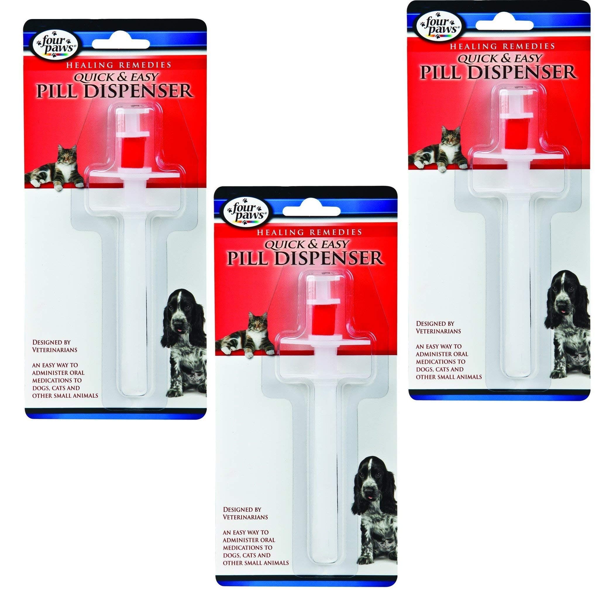 Quick and Easy Pet Pill Dispensers (3 Pack)