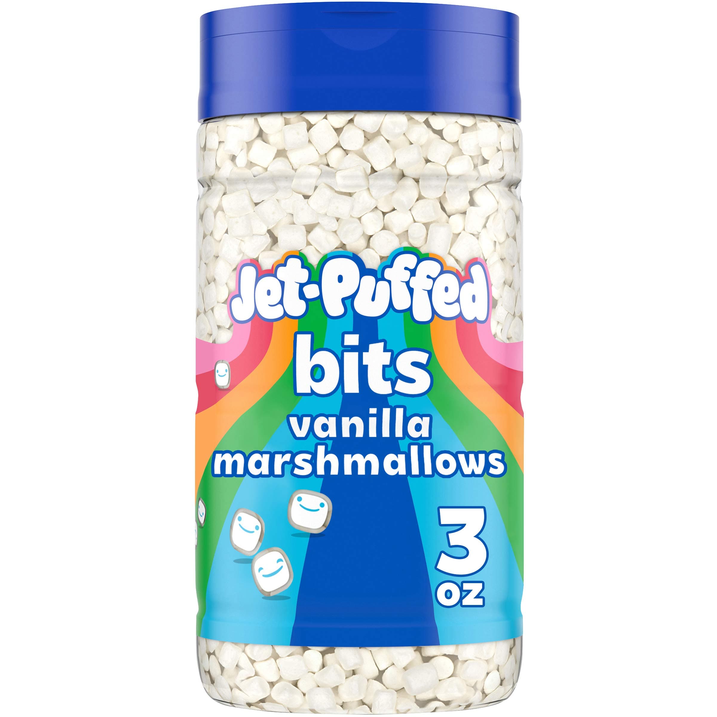 Marshmallow Bits, Vanilla, 3 Ounce Container (Pack of 6)