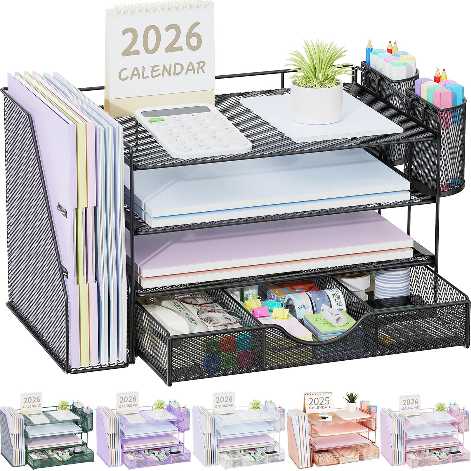 4Tier Desk Organizer