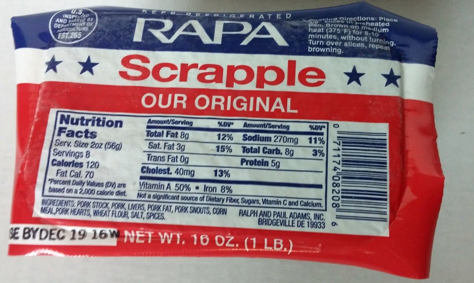 Rapa Scrapple