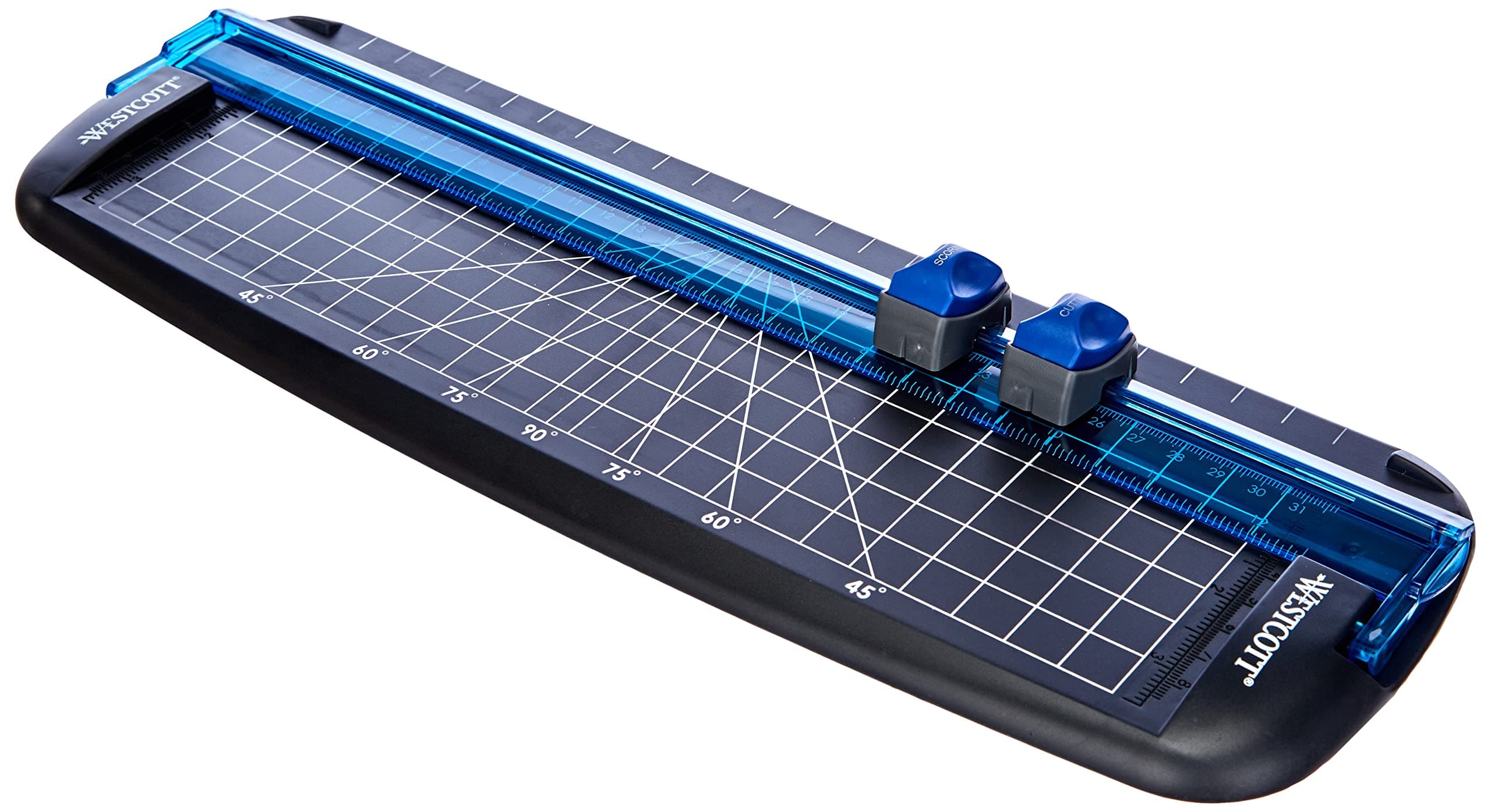 Westcott E-15804 00 12-Inch Multi-Purpose Personal Trimmer - Blue/Black