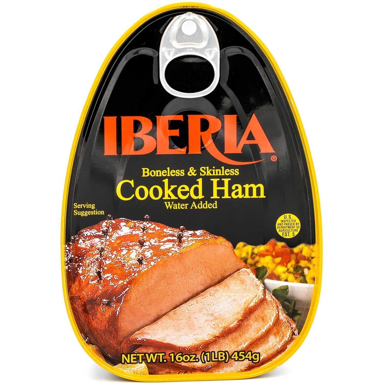Iberia Boneless & Skinless Cooked Ham, 16 oz