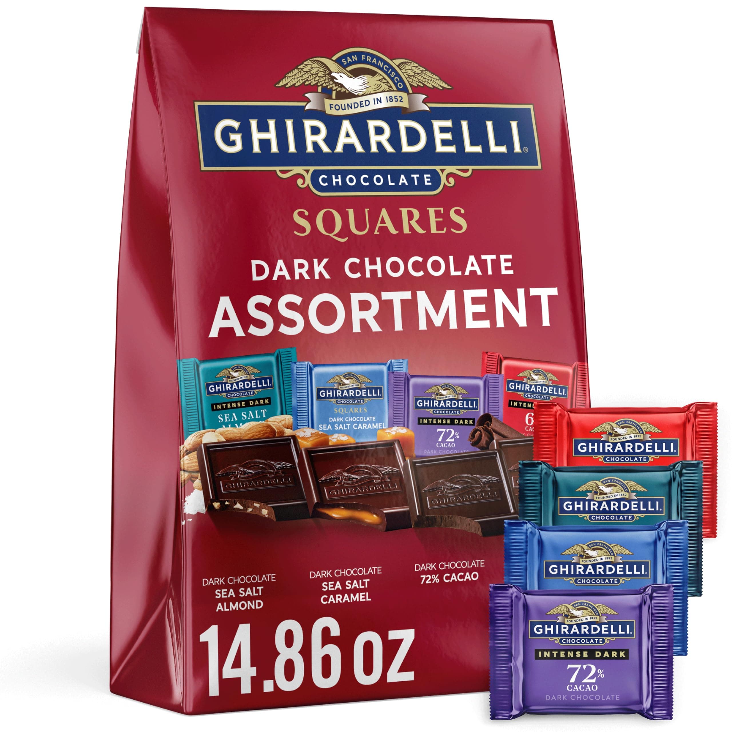 Dark Various Square XL Bag, 14.86 Ounce