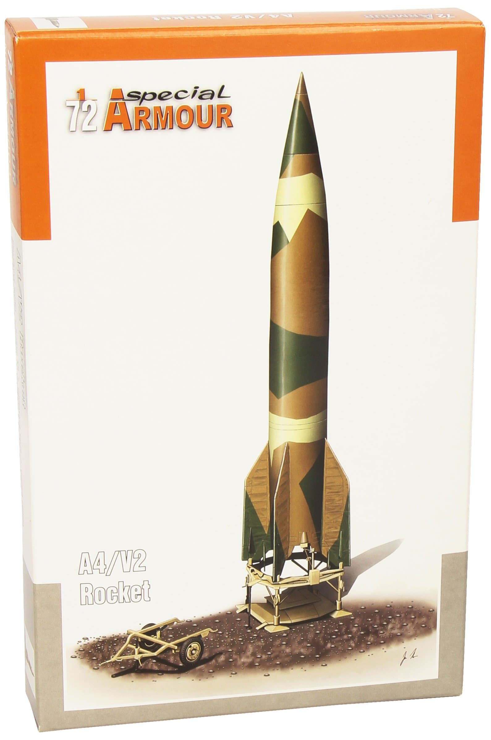 Special Armour 1/72 A-4/V-2 rocket w/launch platform # 72003