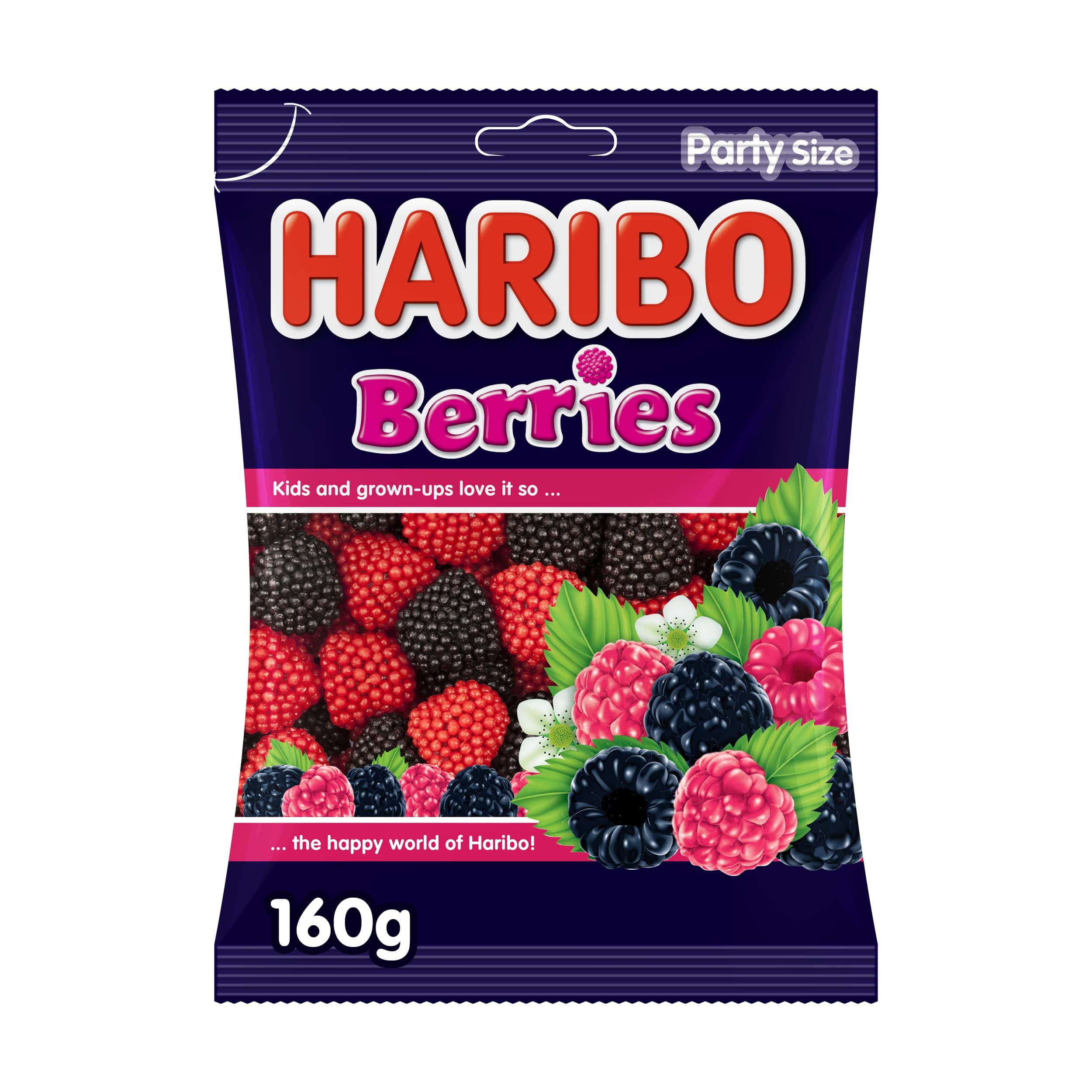 Haribo Berries Fruit Flavour Jelly Candy 160g