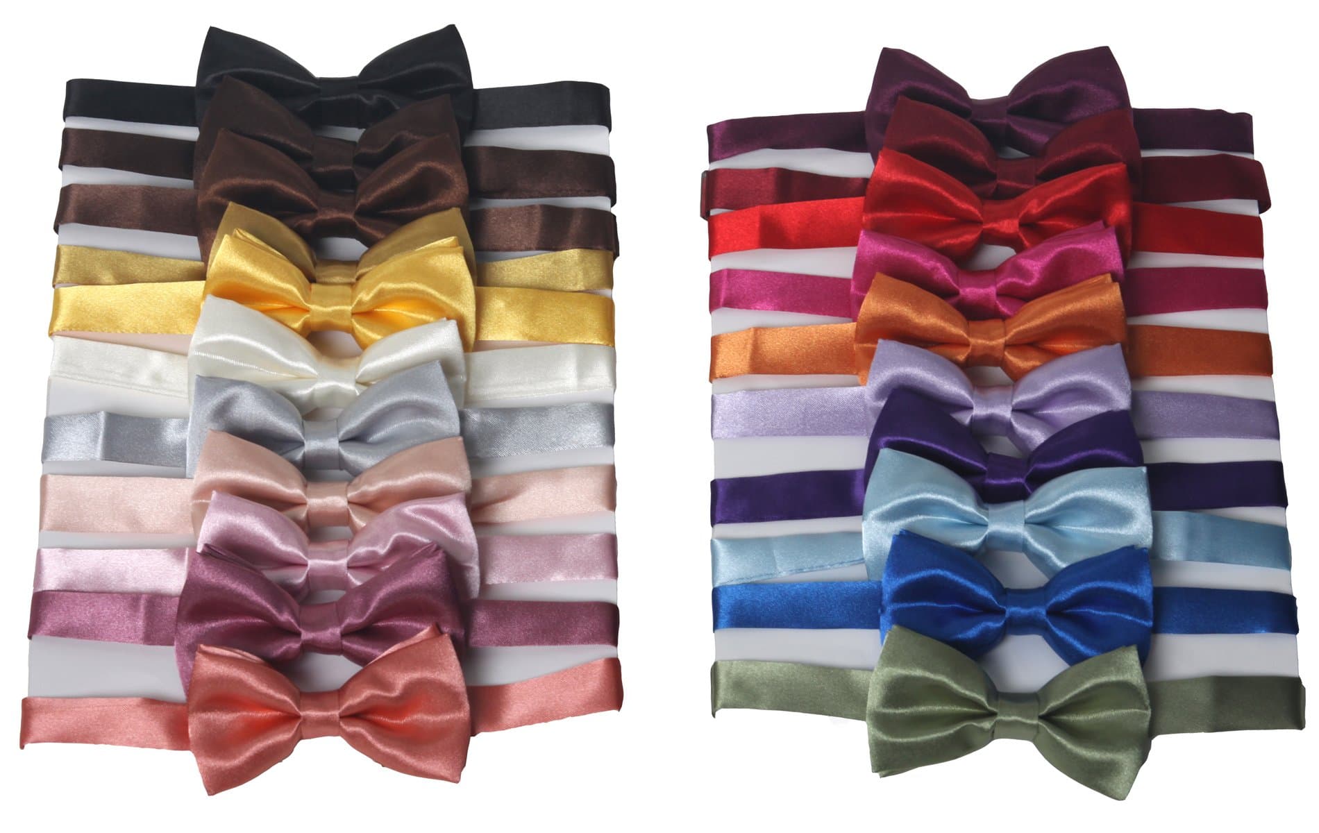 1 Tuxedo Solid Color Bow Ties for Boys - Lilac
