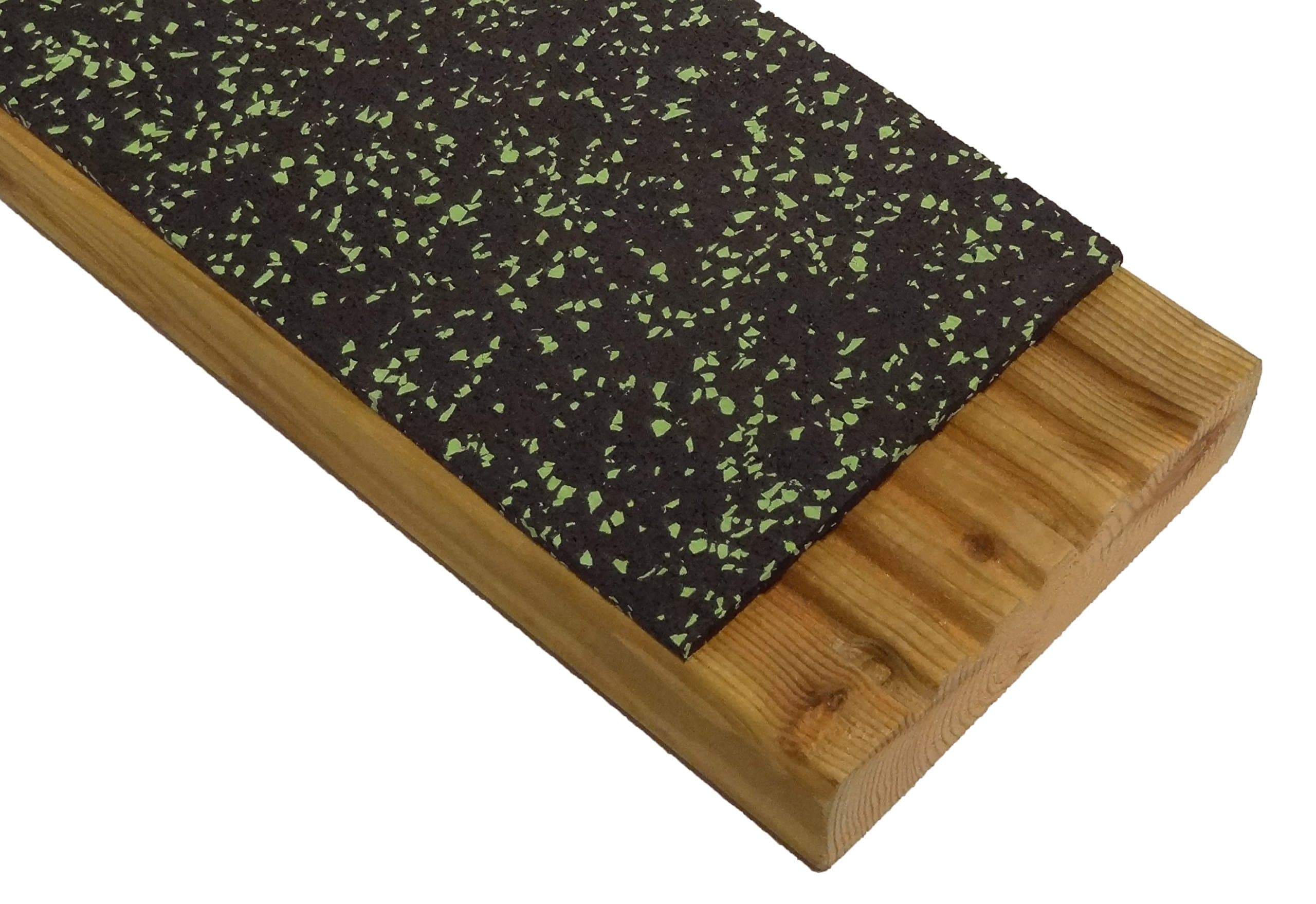 Rubadeck Retro Fit - Slip Resistant Rubber Decking Strips for Existing Decking - Various Colours (135mm wide X 1250mm long, Woodland)