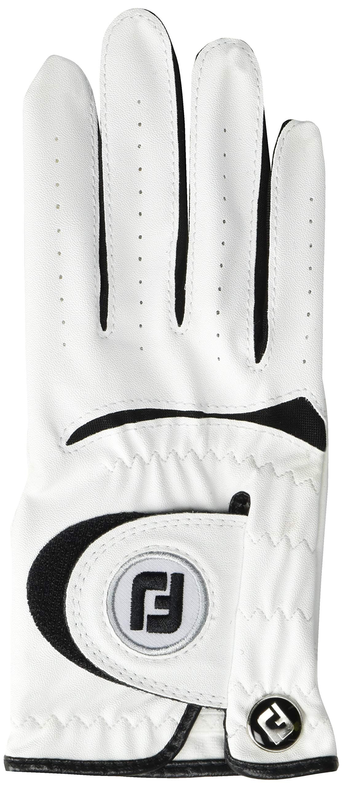 Unisex FJ Junior Golf Gloves White Medium