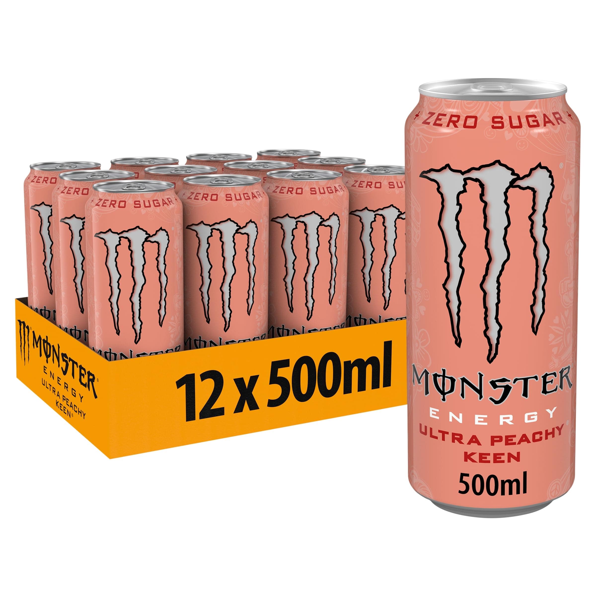 Monster Energy Peachy Keen 500mlx12