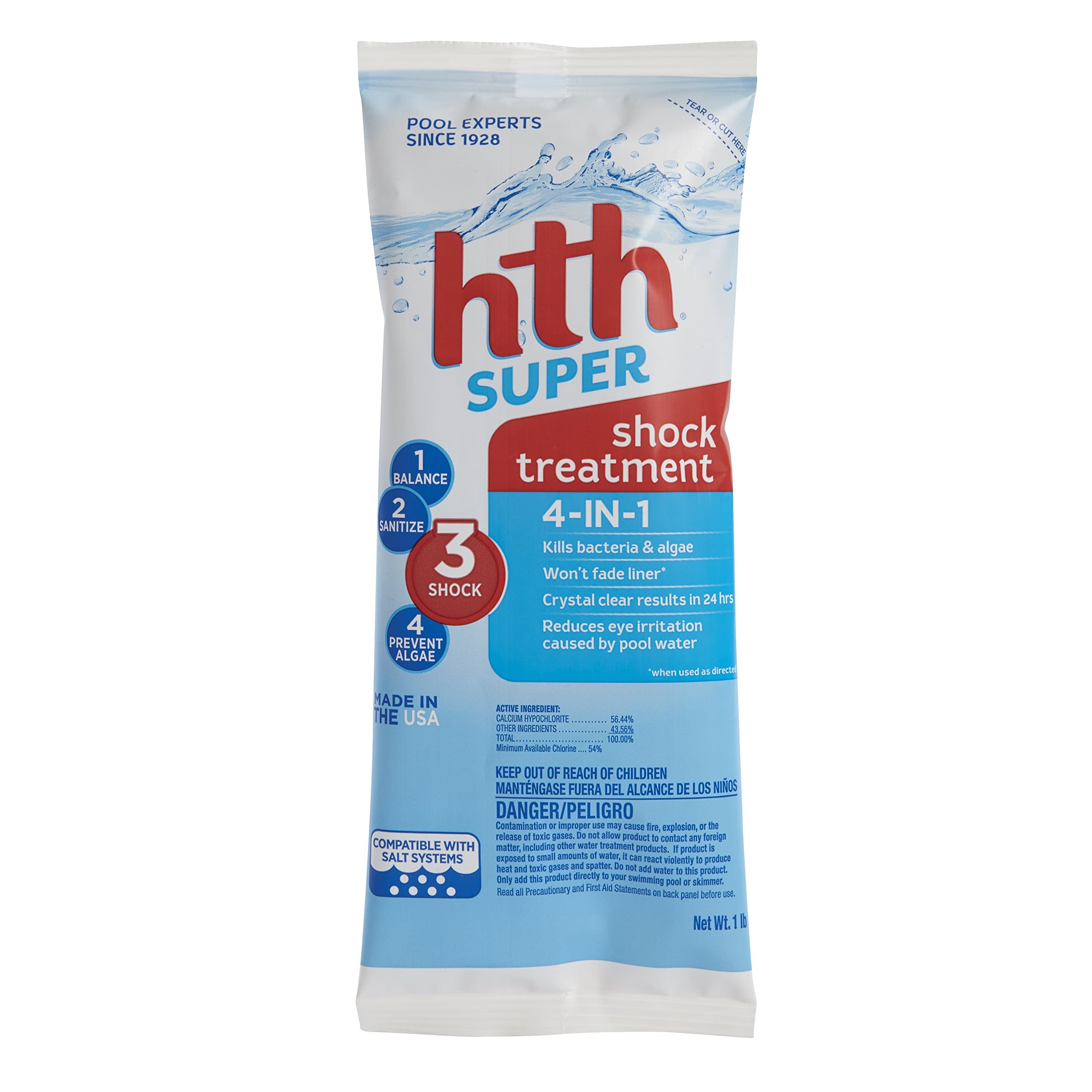 HTH 52005 Super Shock Treatment, 1 lb