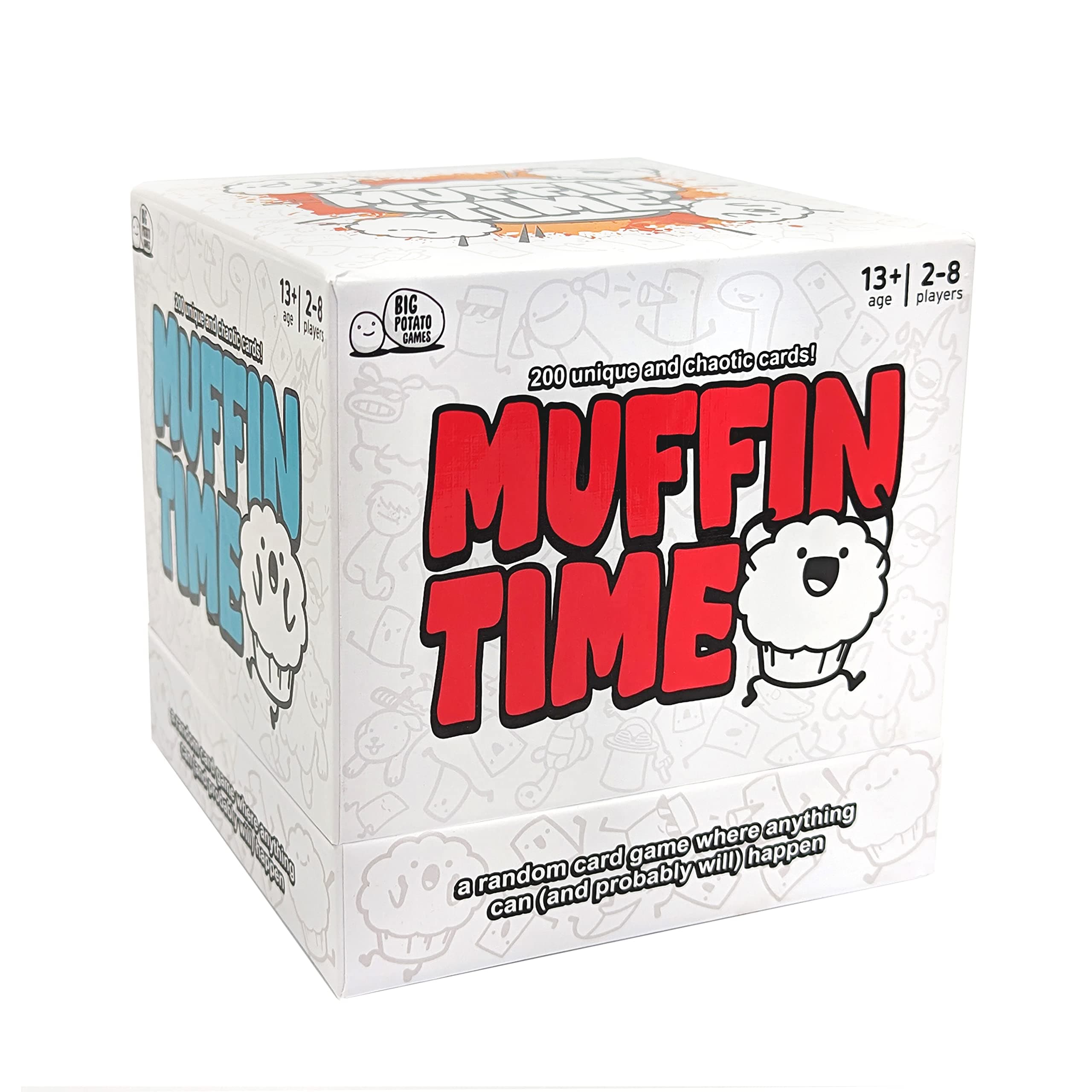 Big Potato Muffin Time: A Very Random Card Game Includes Expansion Packs, 6059187, Spin Master Games