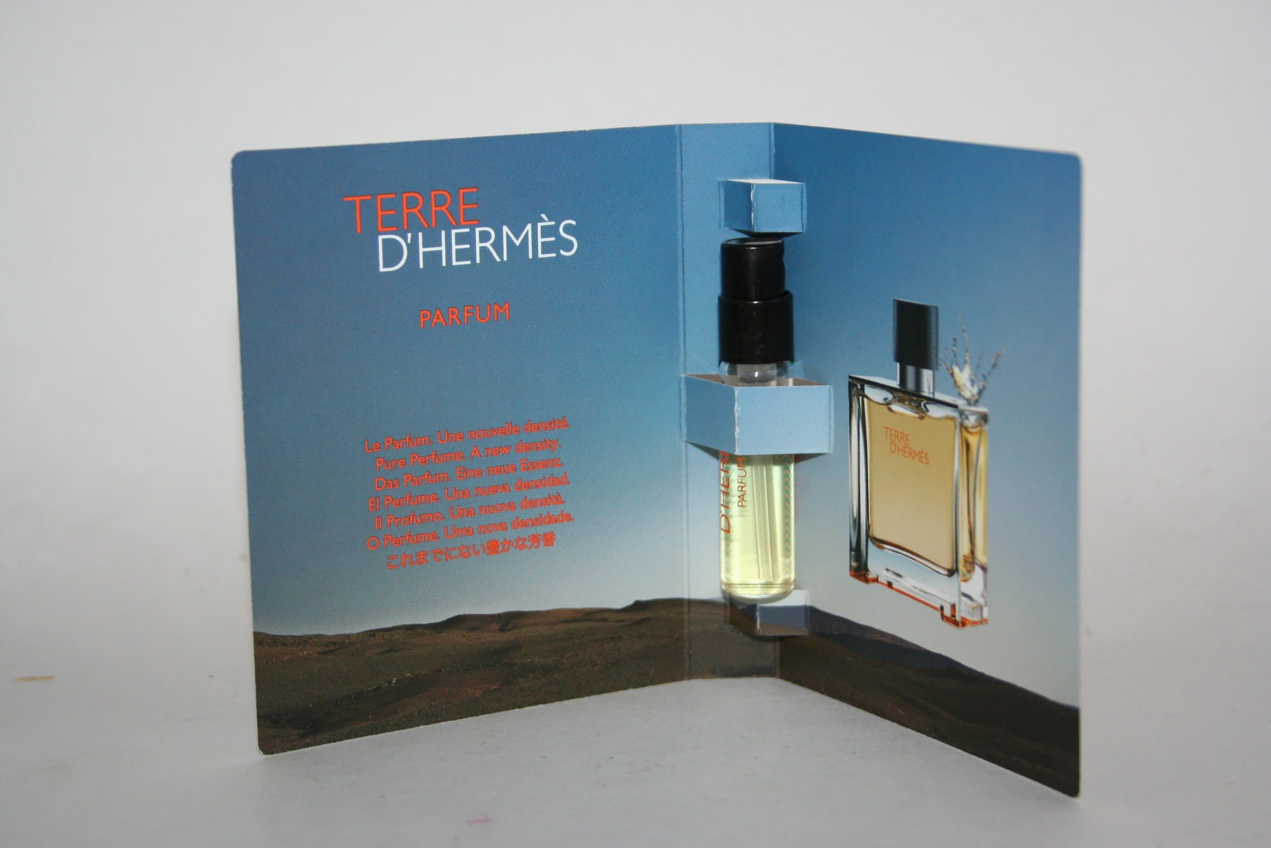 TERRE D'HERMES by Hermes 0.05 oz (1.5 ml) Pure Perfume Spray VIAL Men