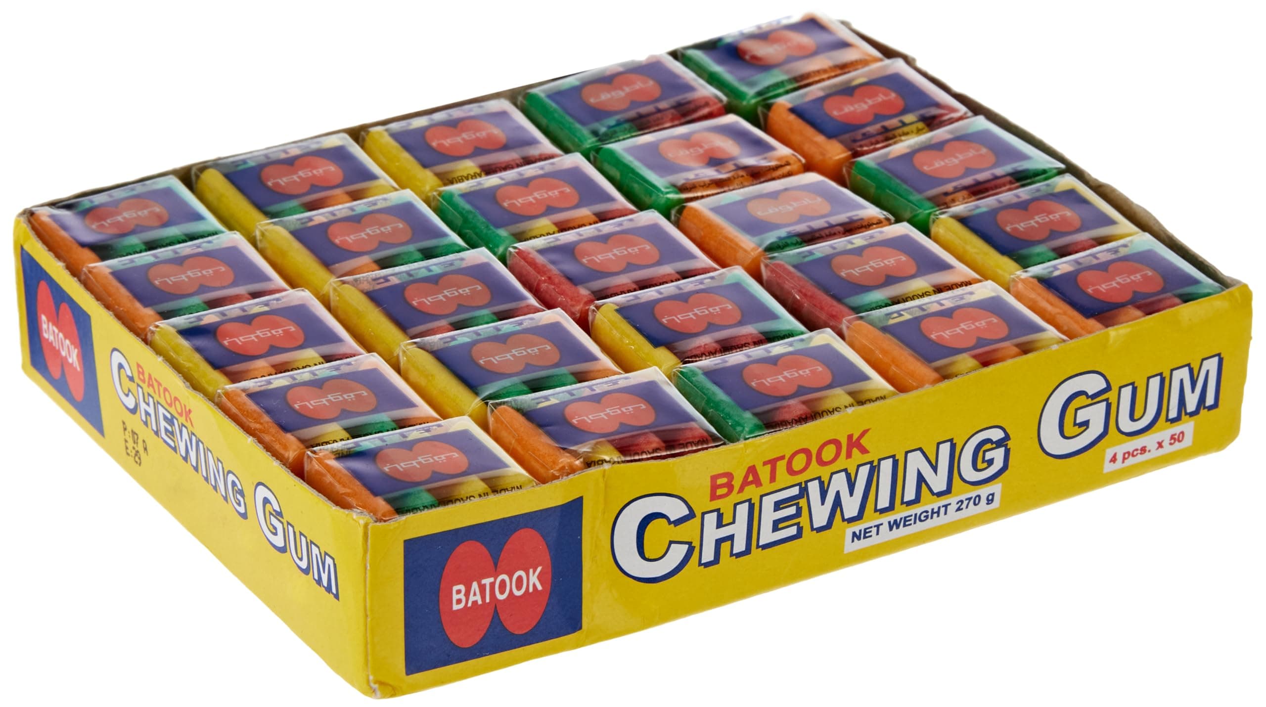 Batook Chewing Gum-Ponty Colour 4'S