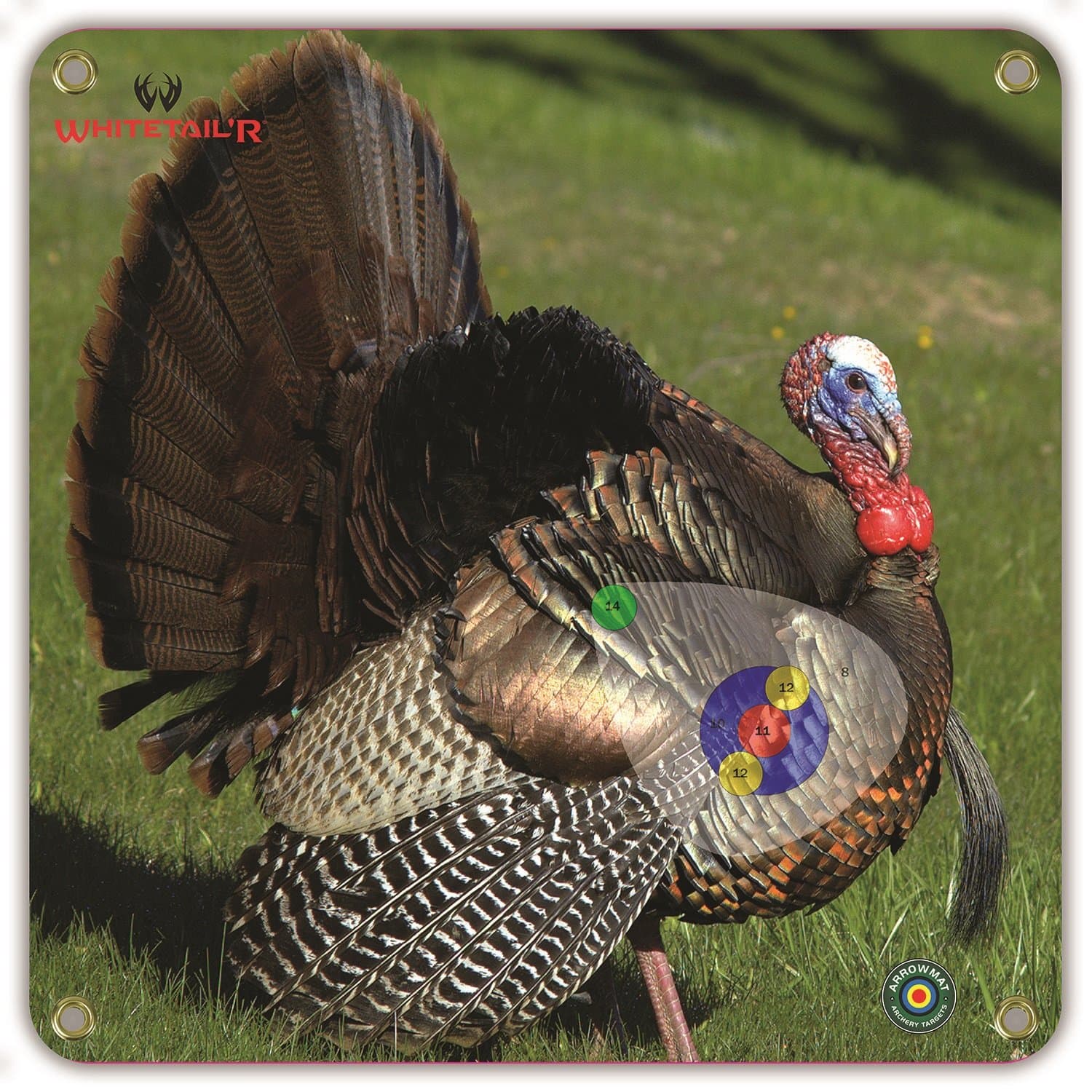 Arrowmat Llc Arrow Mat Turkey Target 17"x17"