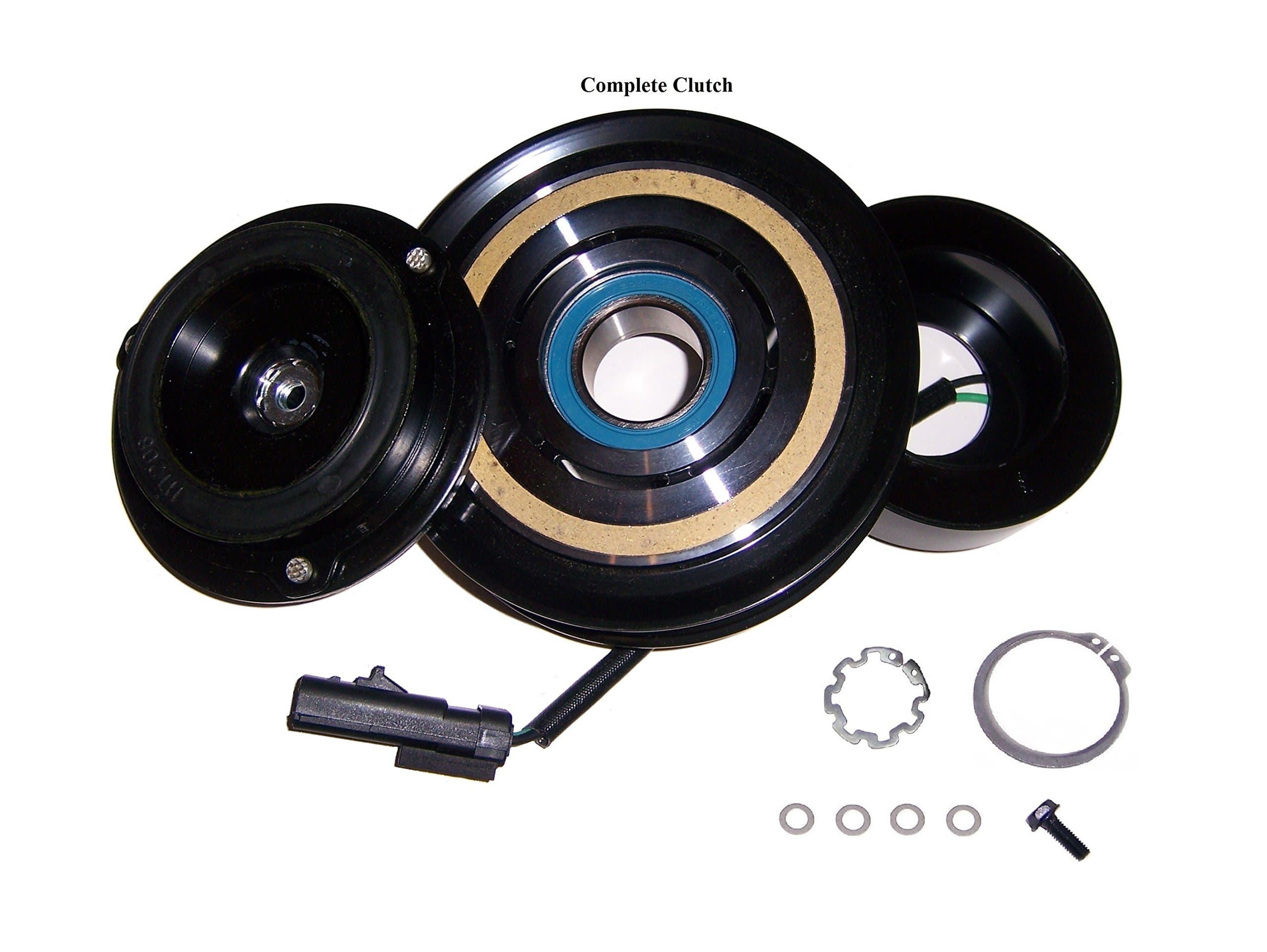 AC Compressor COMPLETE CLUTCH Fits; Dodge Ram & Dakota 2004-2007 3.7 & 4.7 Liter A/C